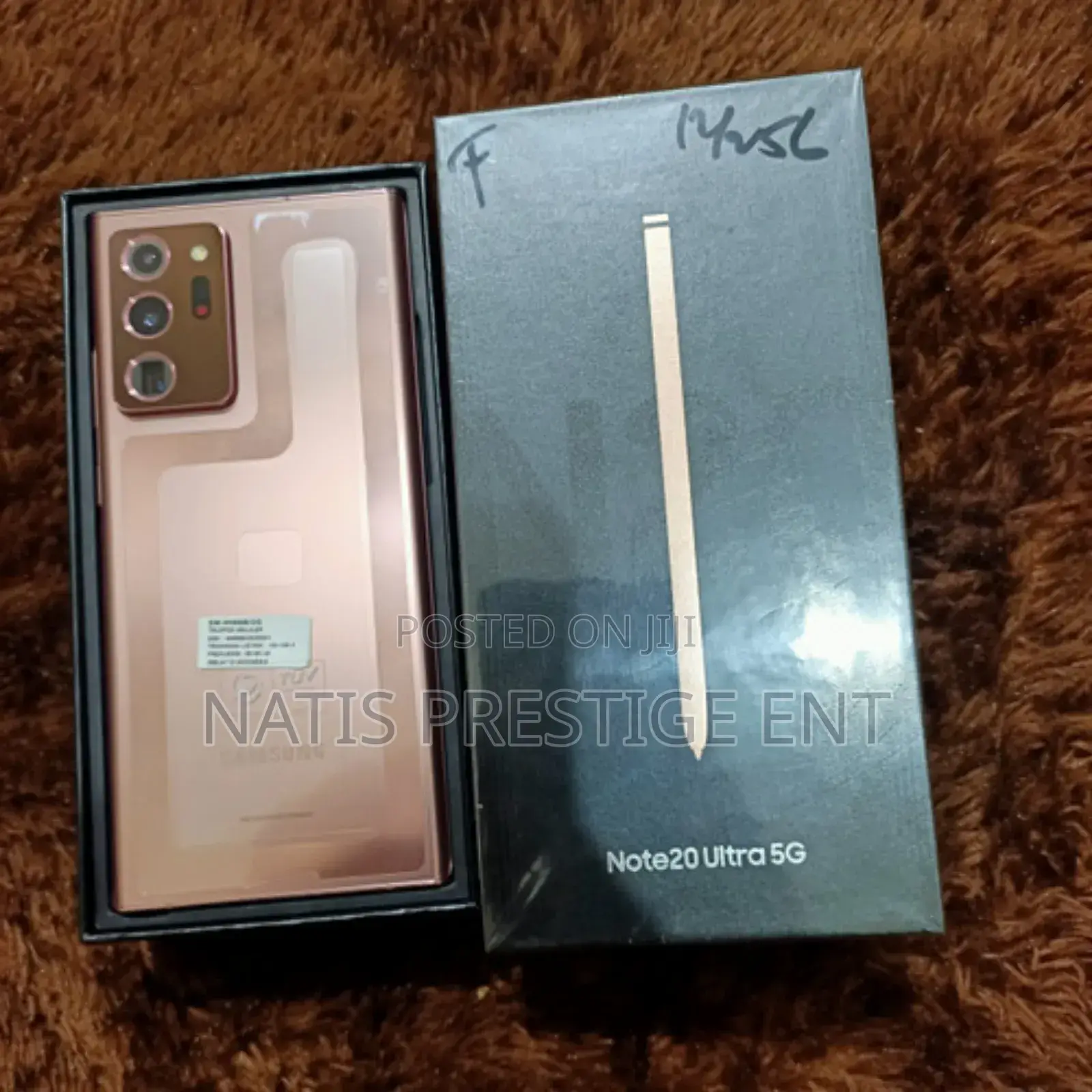 New Samsung Galaxy Note 20 Ultra 5G 256 GB Gold