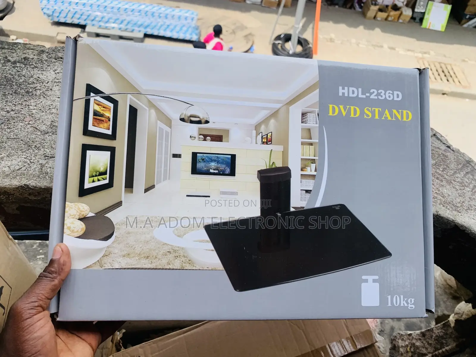 Single Shelf DVD Stand