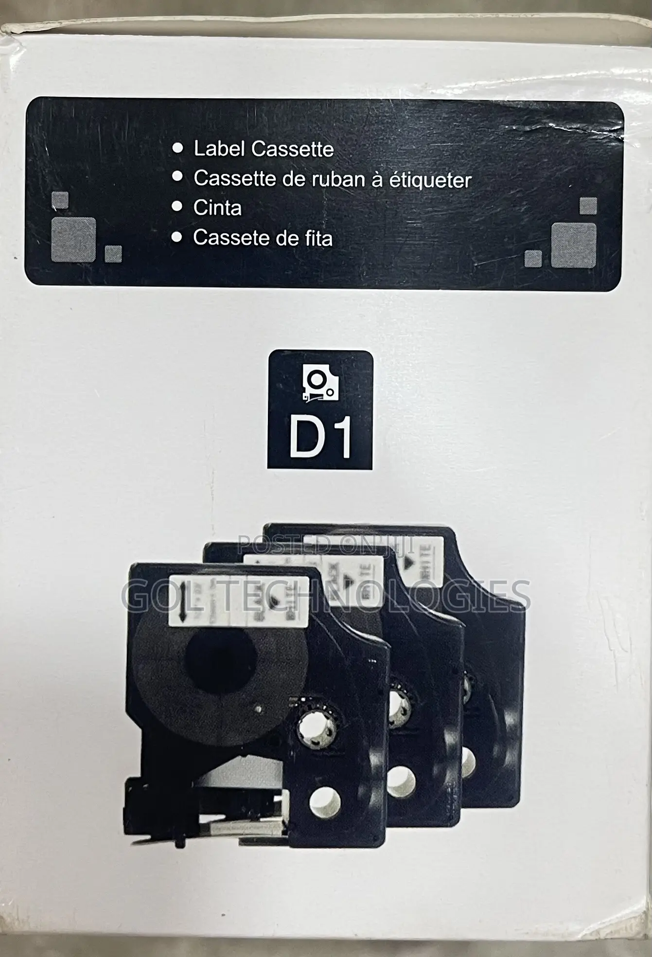 Dymo D1 Label Cassette Tape / Cartridge for All Dymo Manager