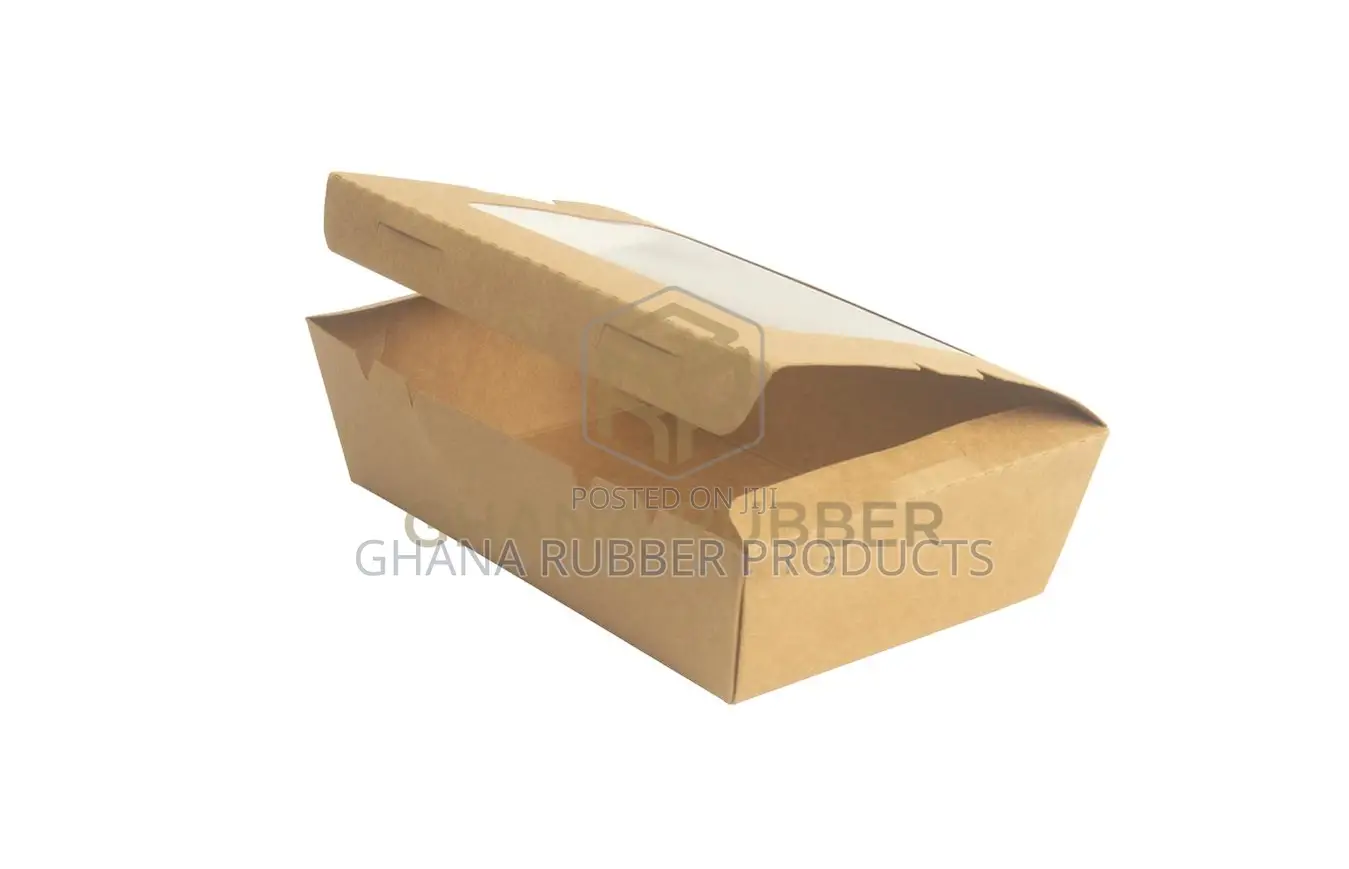 Kraft Meal Box With Window 700ml (200pcs)