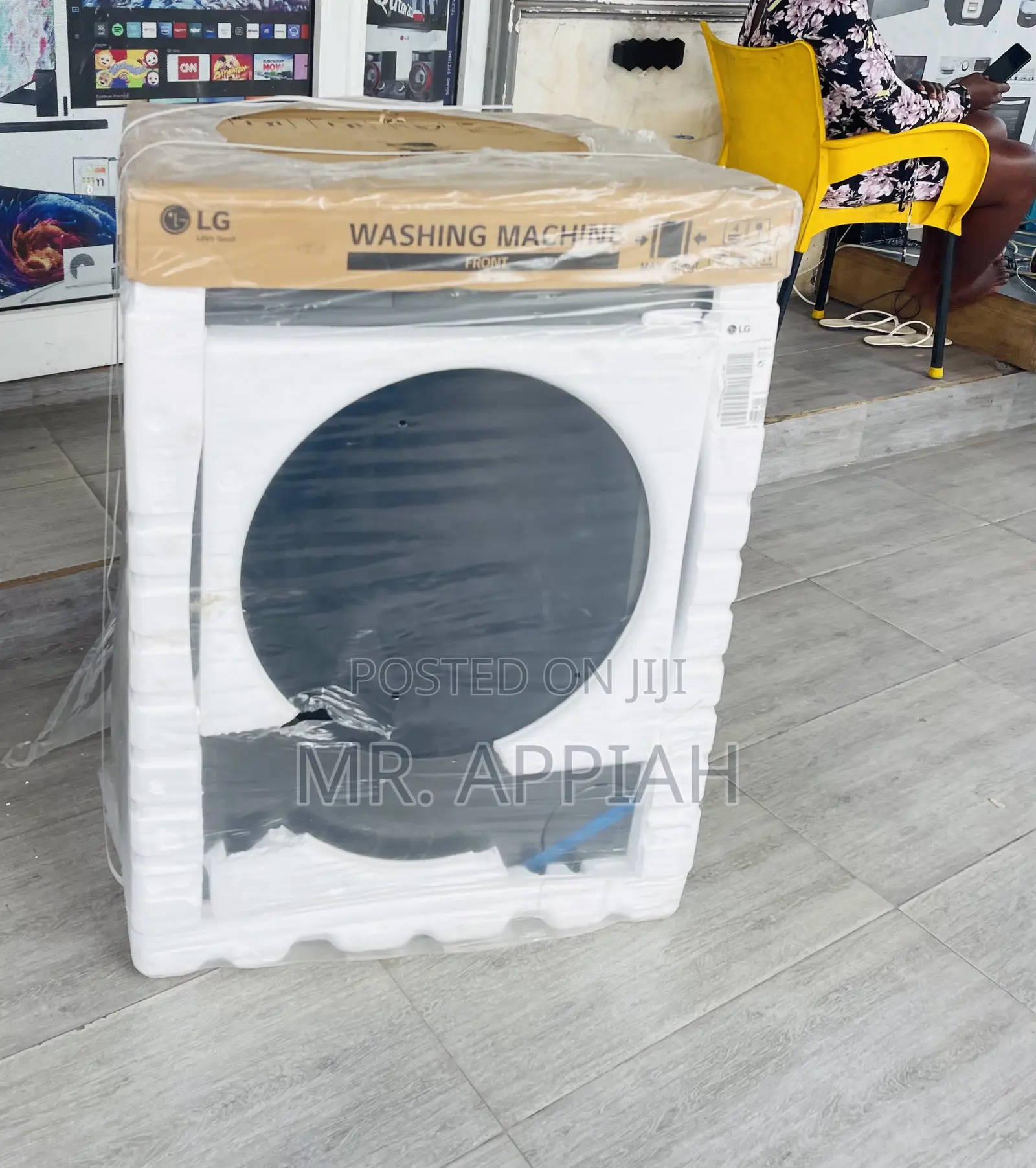 Durable LG F2T2TYMIS 8kg Front Load Washing Machine 