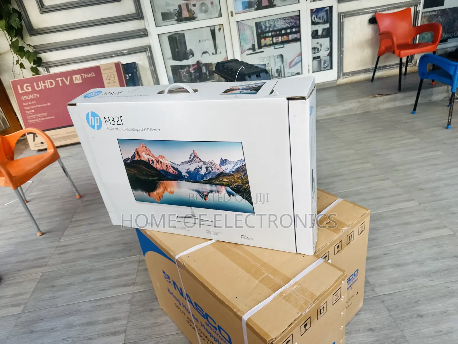 Free Sync HP M32F Display FHD Monitor 32 Inch