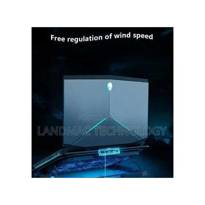 Laptop Cooler Pad RGB Gaming Cooler for 15.6 Inch