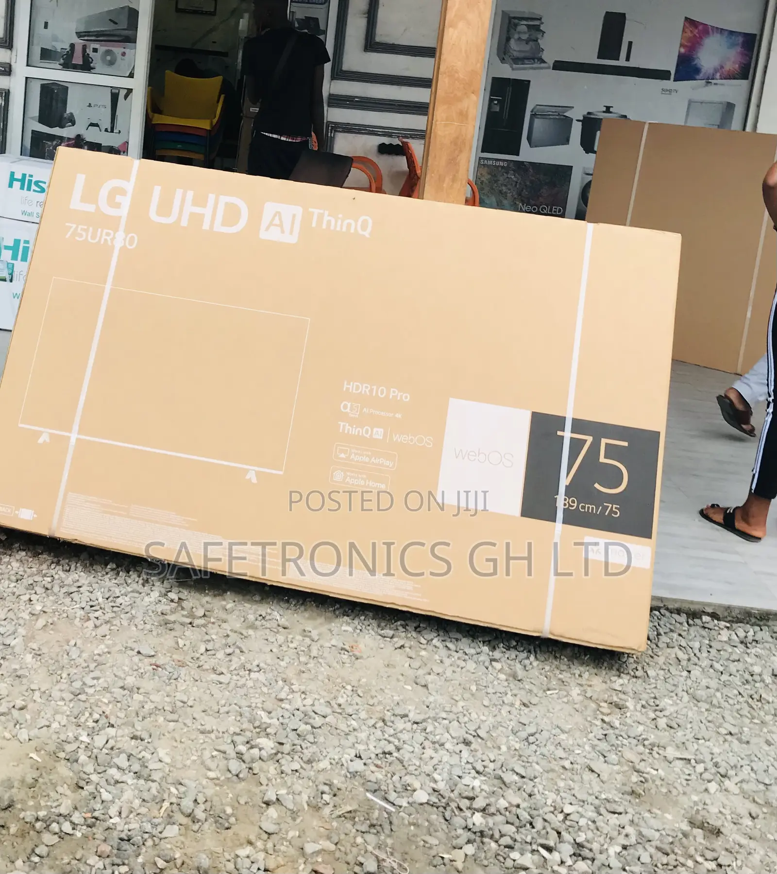 Android 75 Inch Smart Led Sleek Lg Ur73 Tv