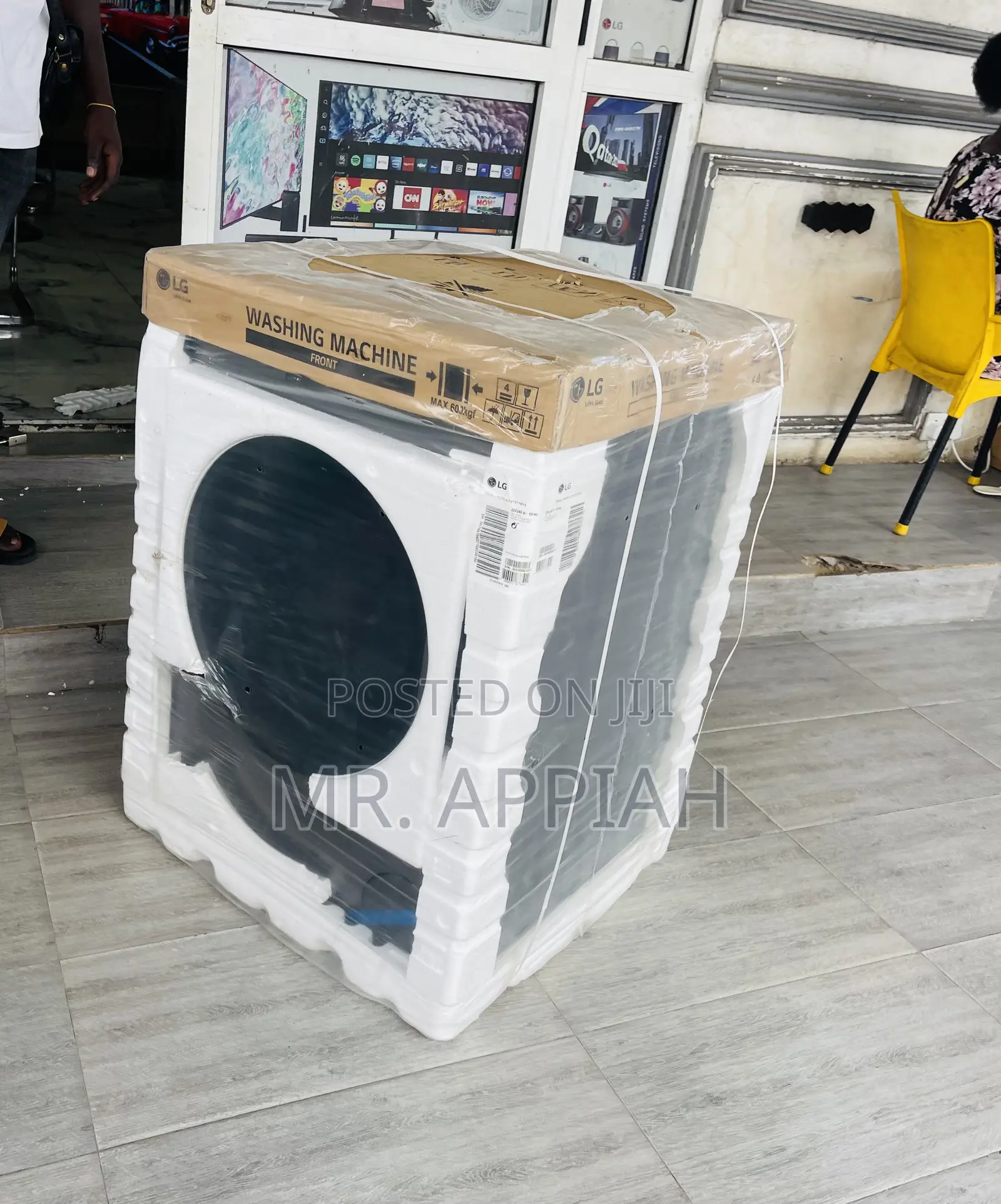 Shop LG 8kg F2T2TYMIS Electric Washing Machine(Black) 