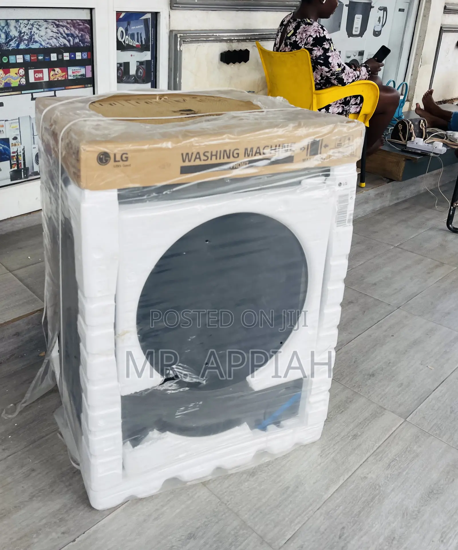 Buy LG 8kg Front Load Washing Machine(F2T2TYMIS)Black.