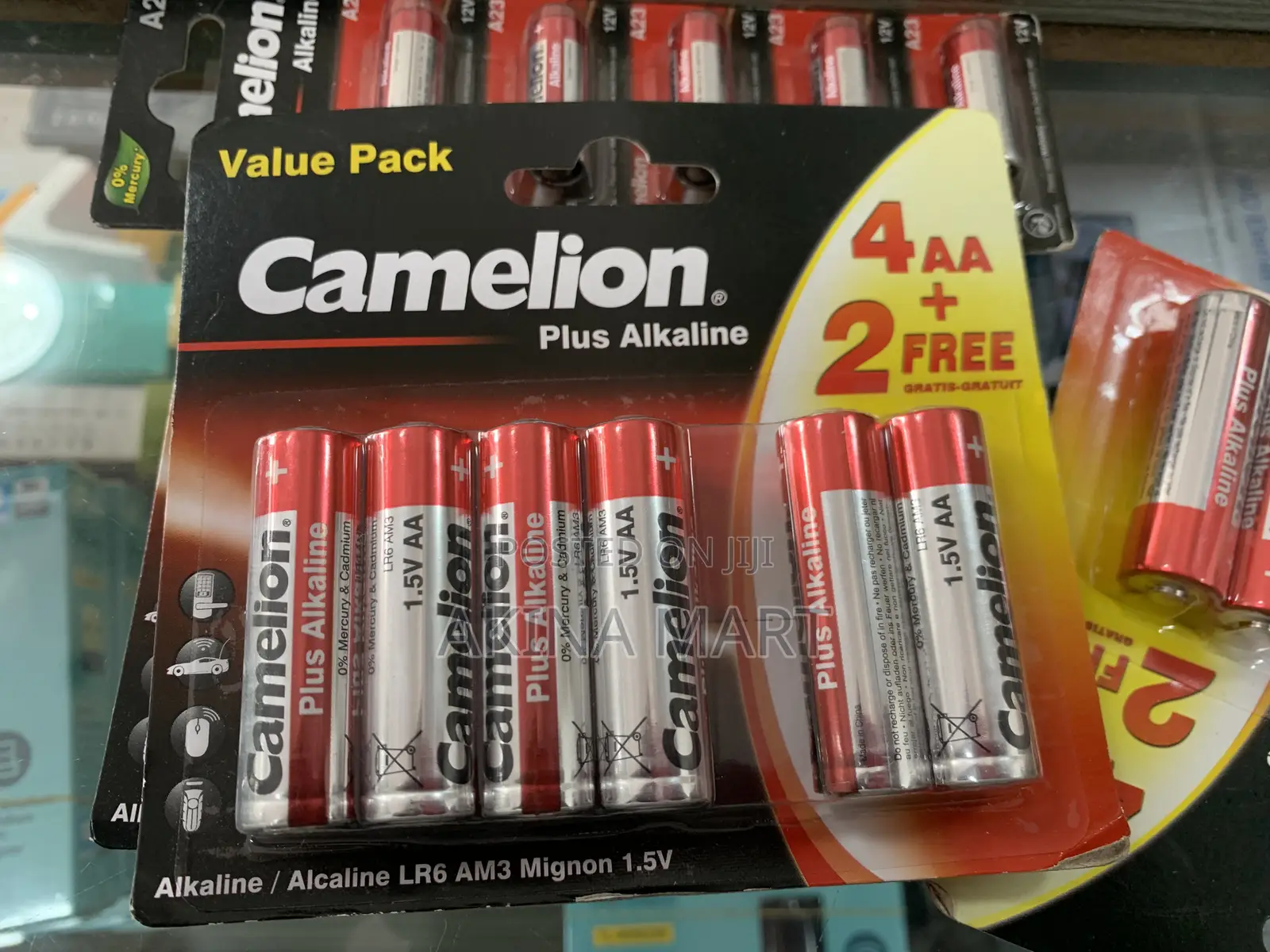 Camelion Alkaline Power 4AA Batteries