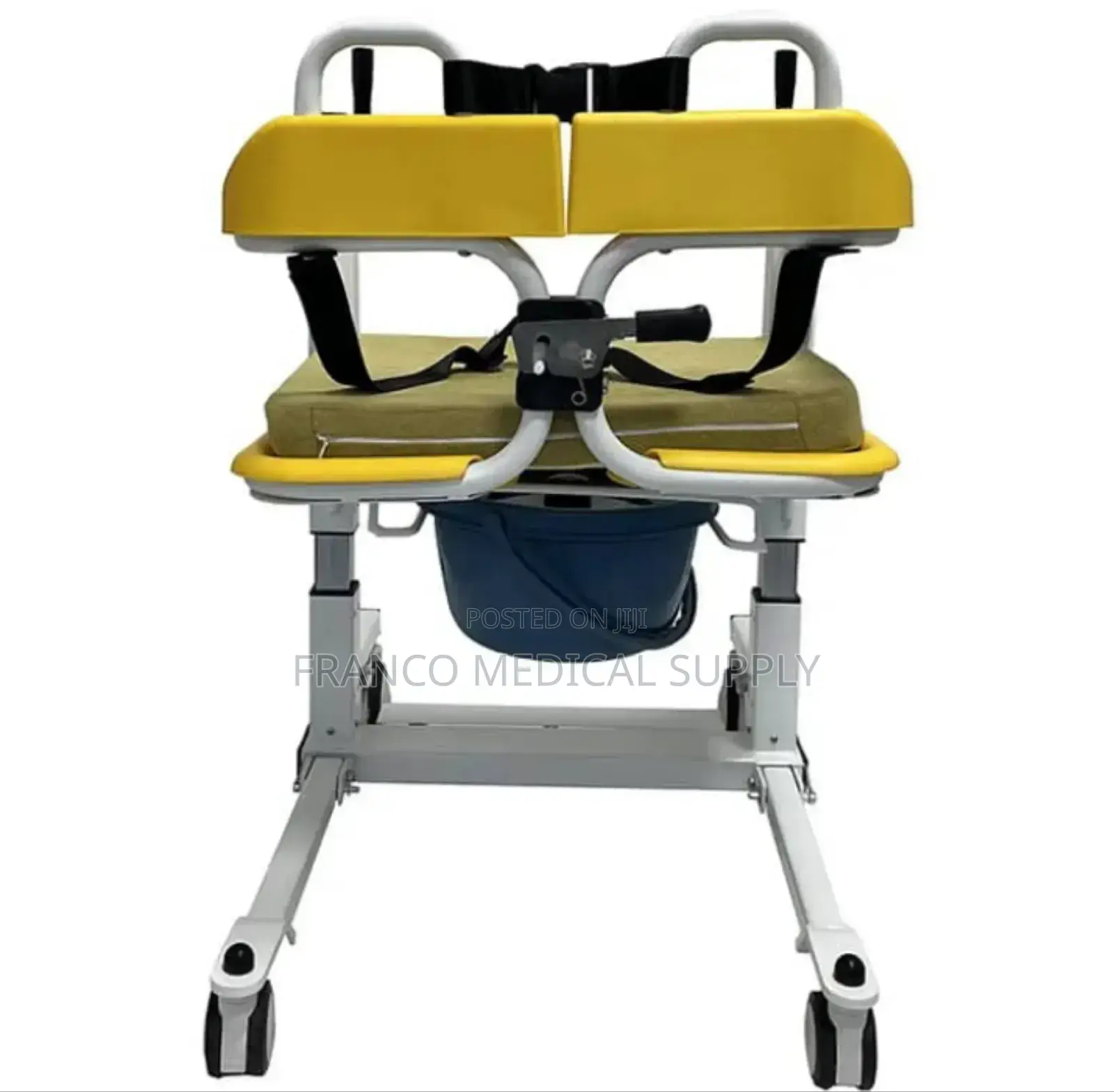 Patient Lifter and Transfer Commode Wheelchair