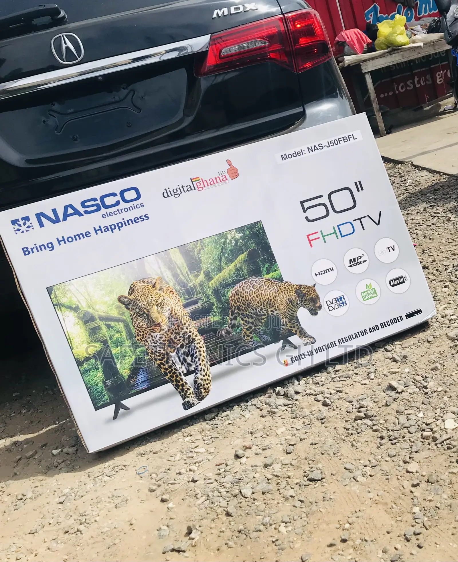 Sealed in Box 50 Inch LED Nasco Smart Tv