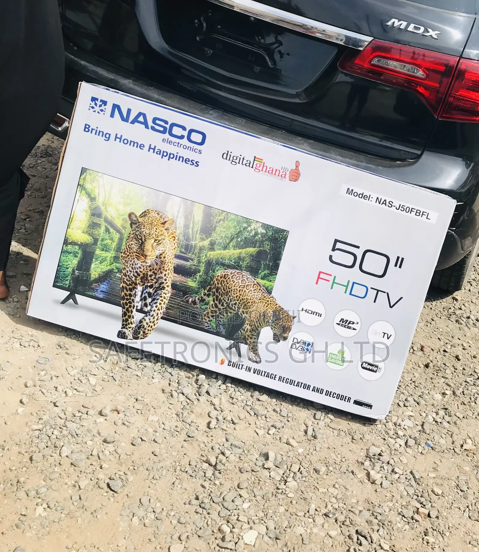 Sealed in Box 50 Inch LED Nasco Smart Tv