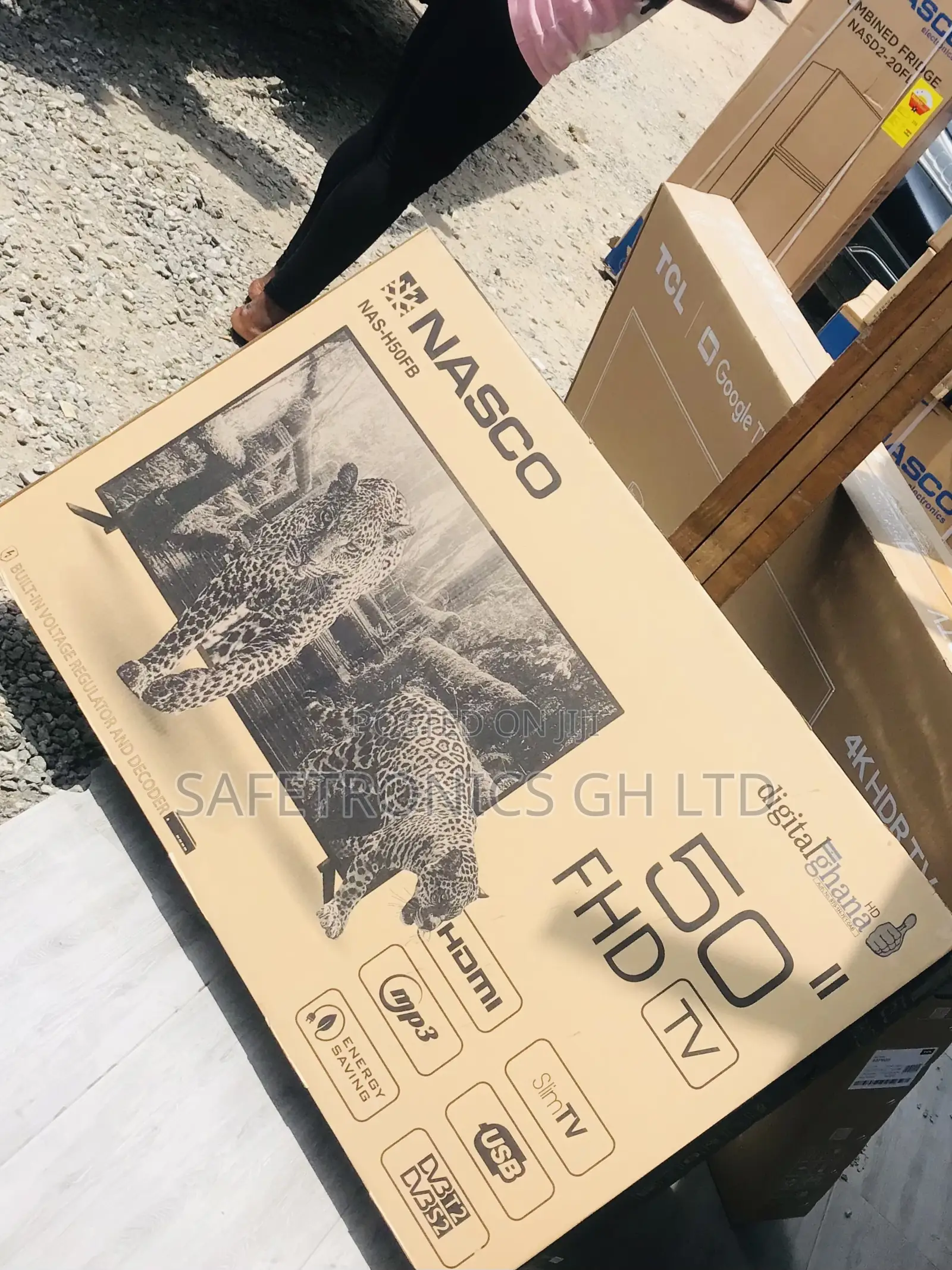 Digital Satellite Nasco 50 Inch Full HD LED Tv 