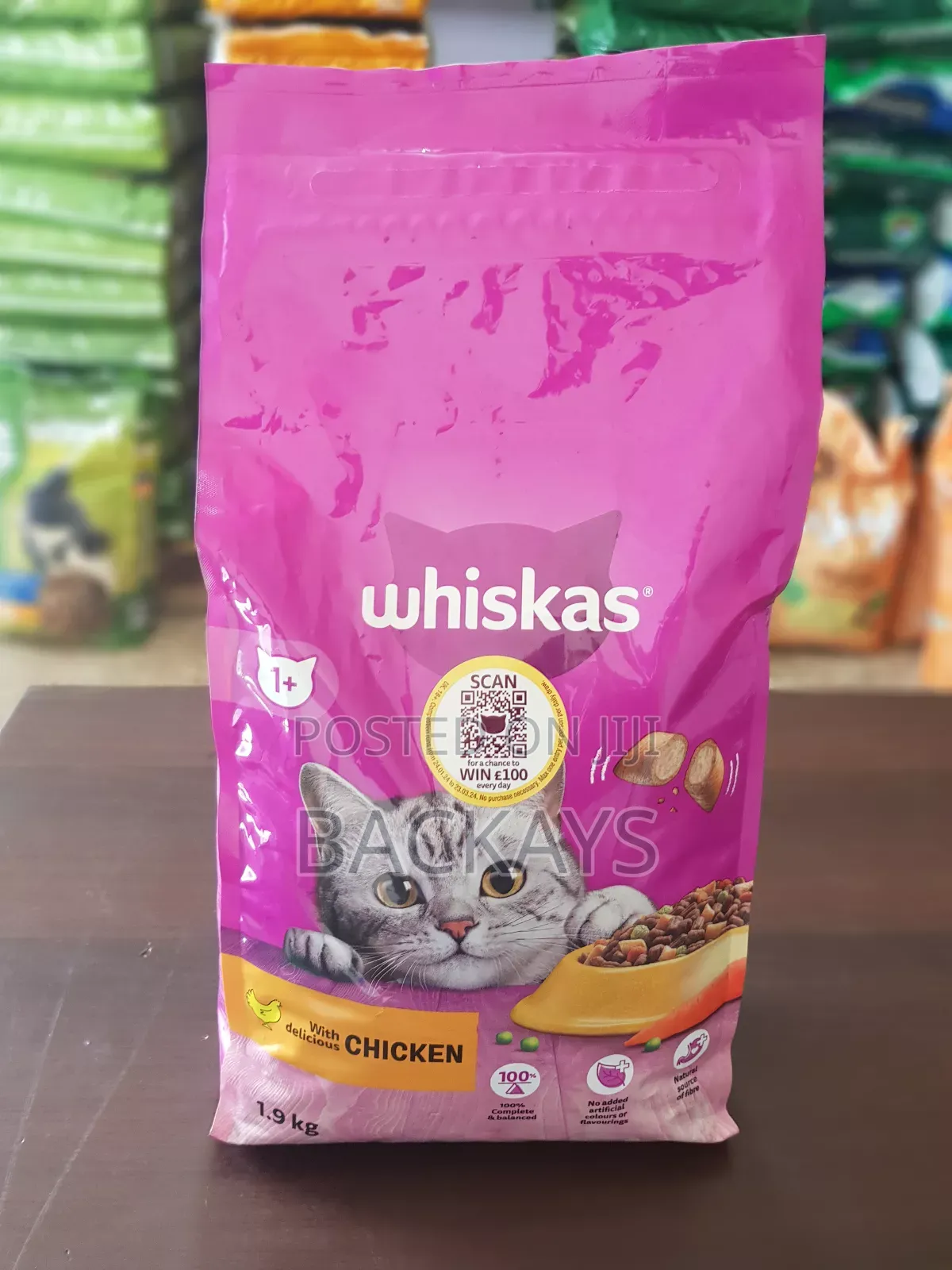 Whiskas Dry Cat Food - Ocean Fish Chicken 2kg - Accra/Tema Delivery