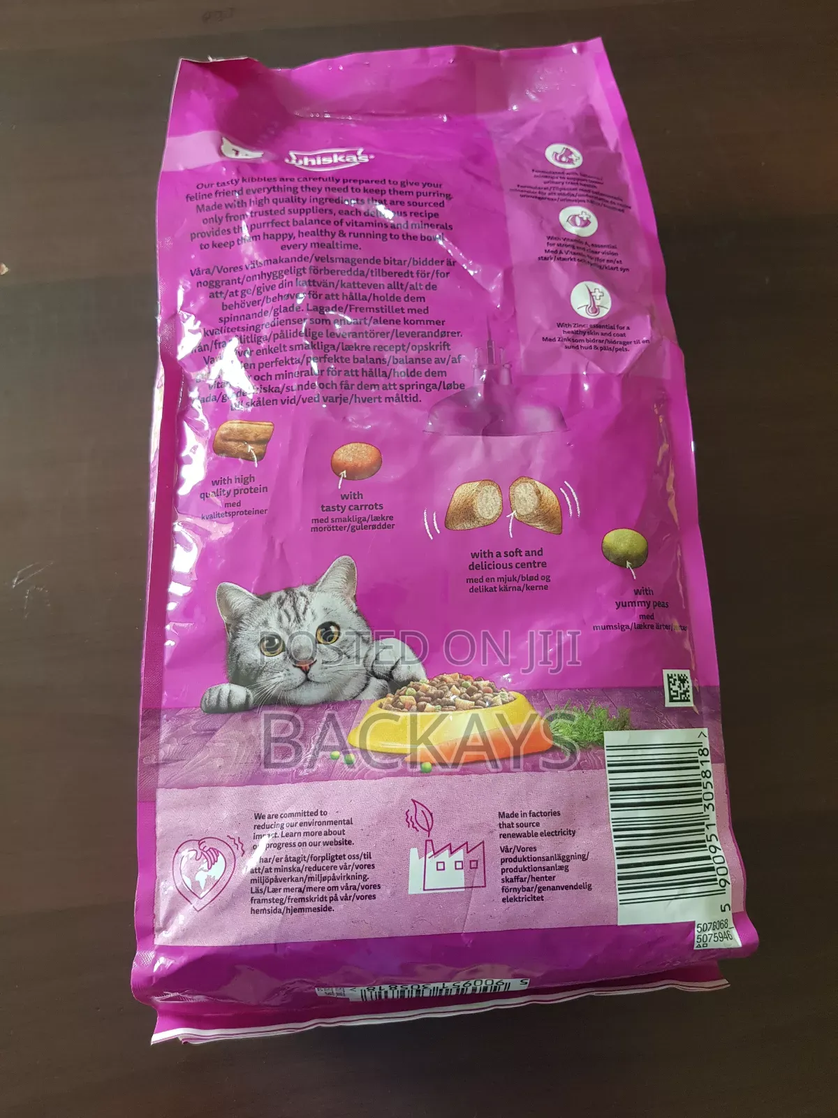 Whiskas Dry Cat Food - Ocean Fish Chicken 2kg - Accra/Tema Delivery