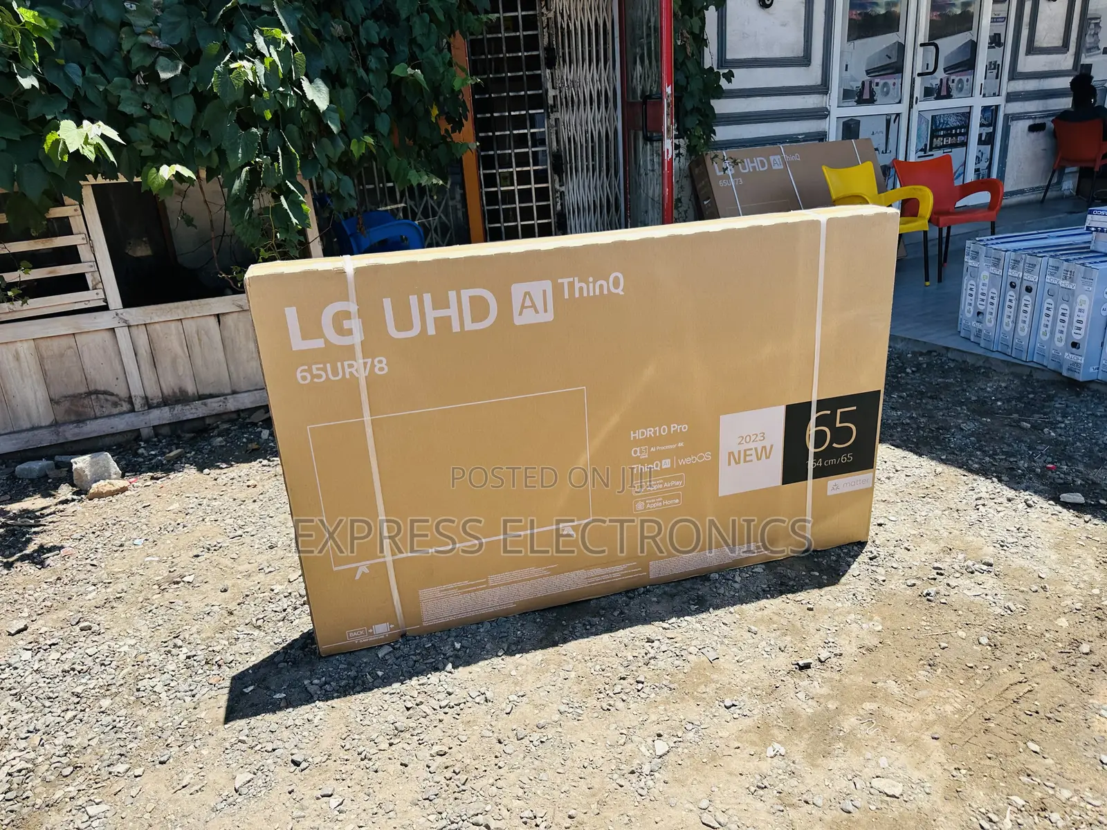 Text Us for Your UHD Smart Television 65”UR78