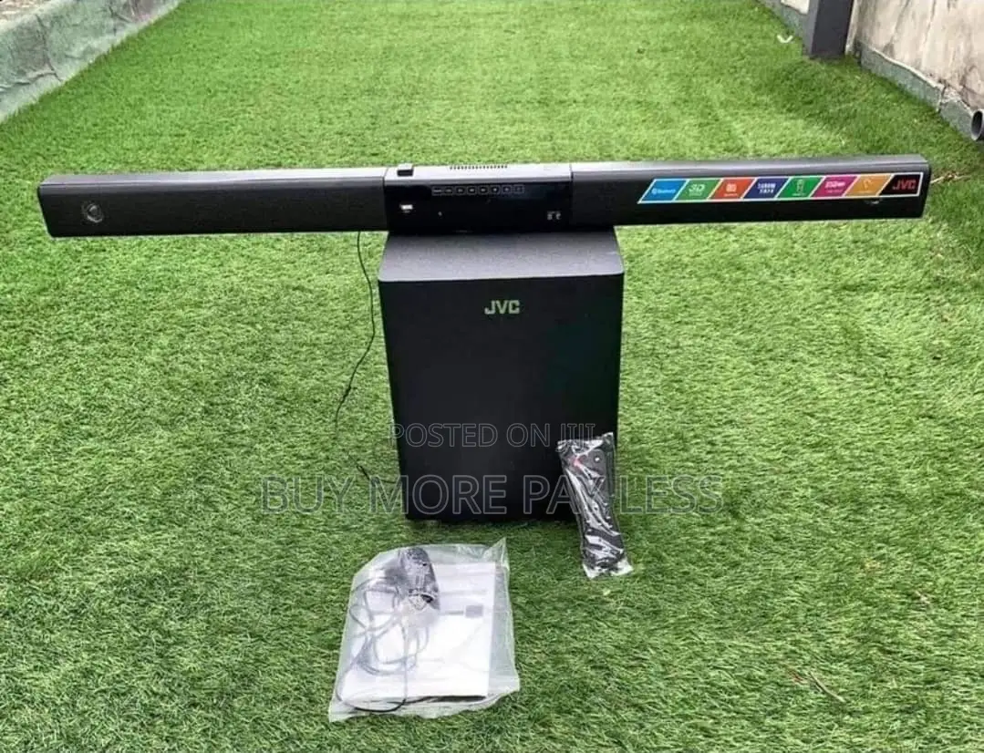 JVC Soundbar and Hoofer