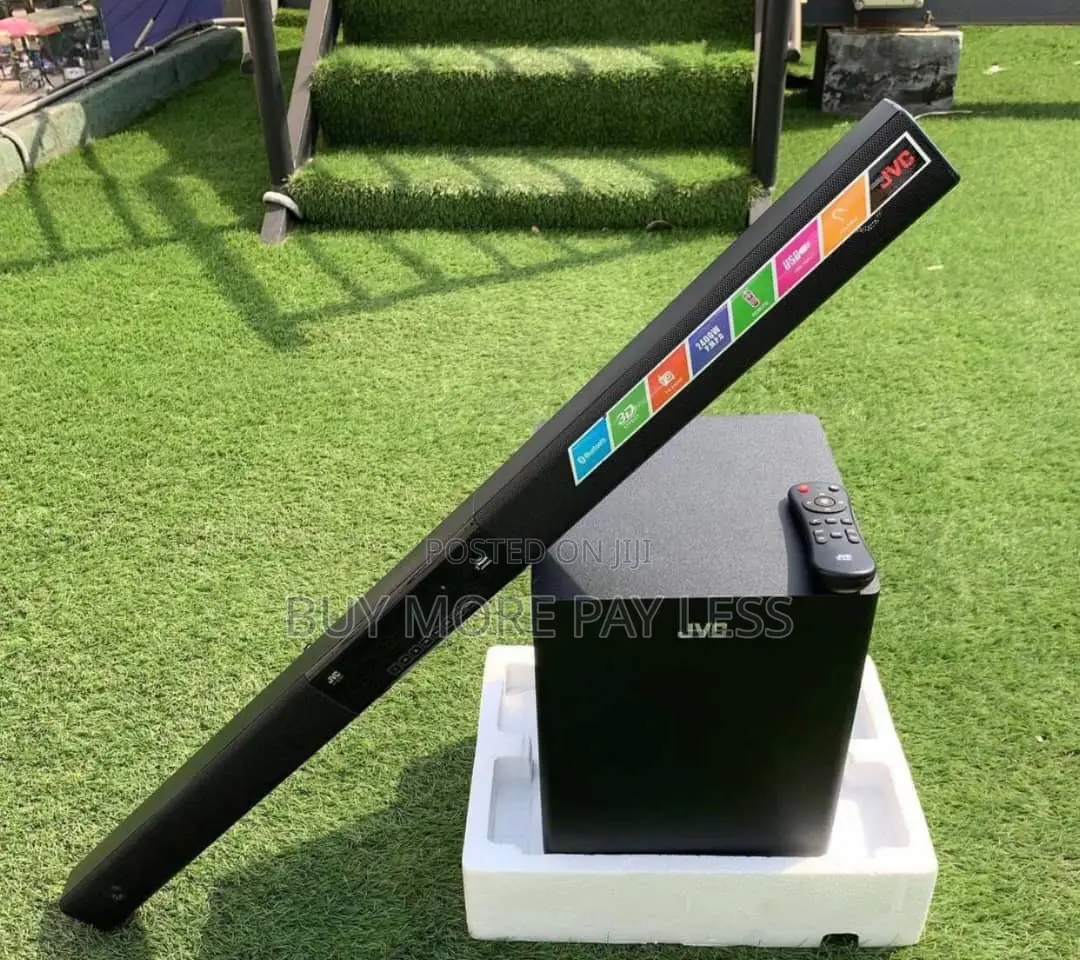 JVC Soundbar and Hoofer