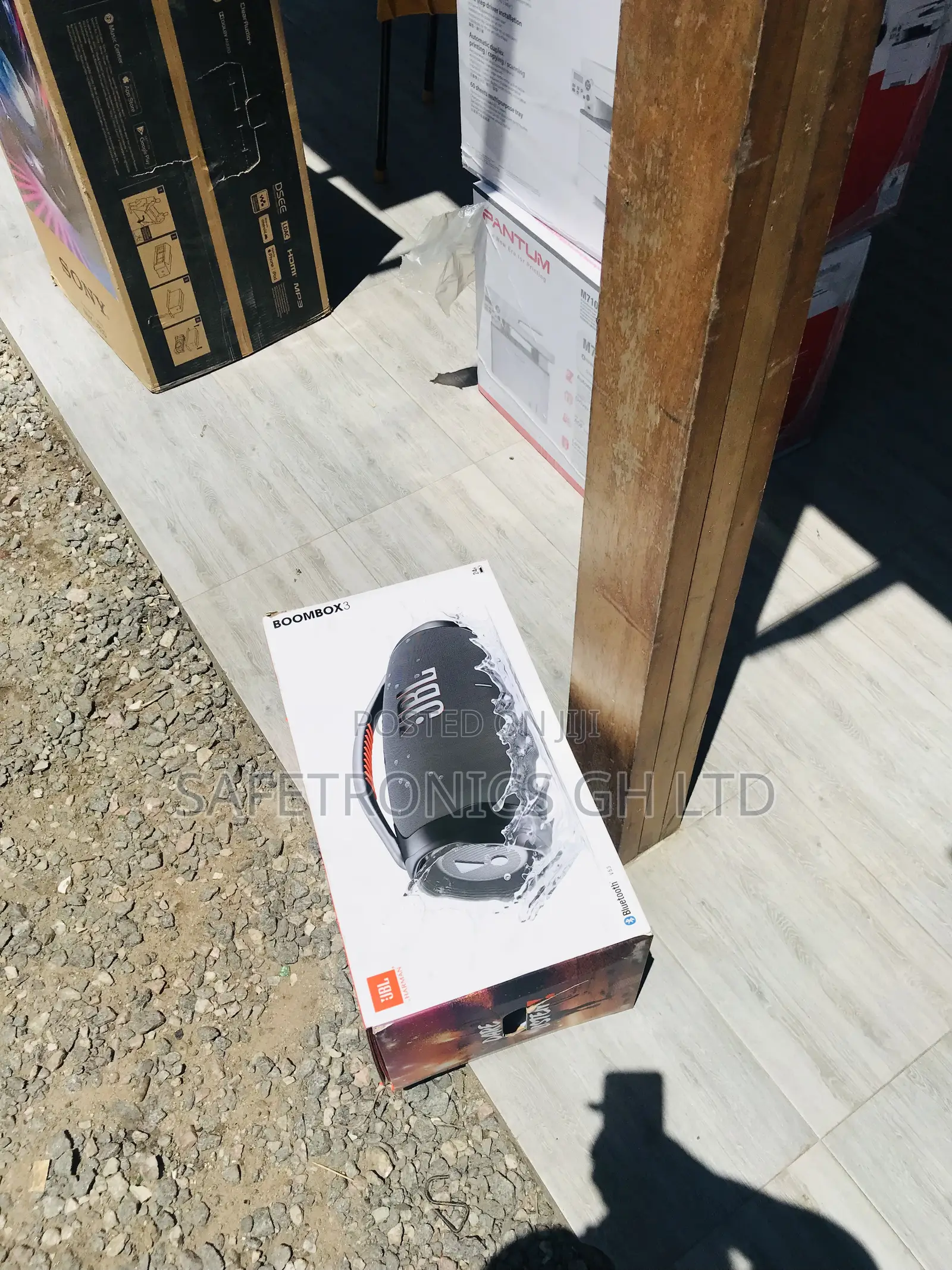 Sealed Boombox 3 Bluetooth JBL Black Speaker 