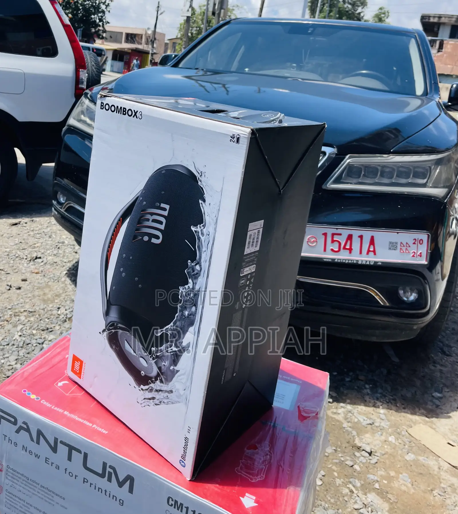 Latest and Reliable JBL Boombox 3 Black Bluetooth Speaker.
