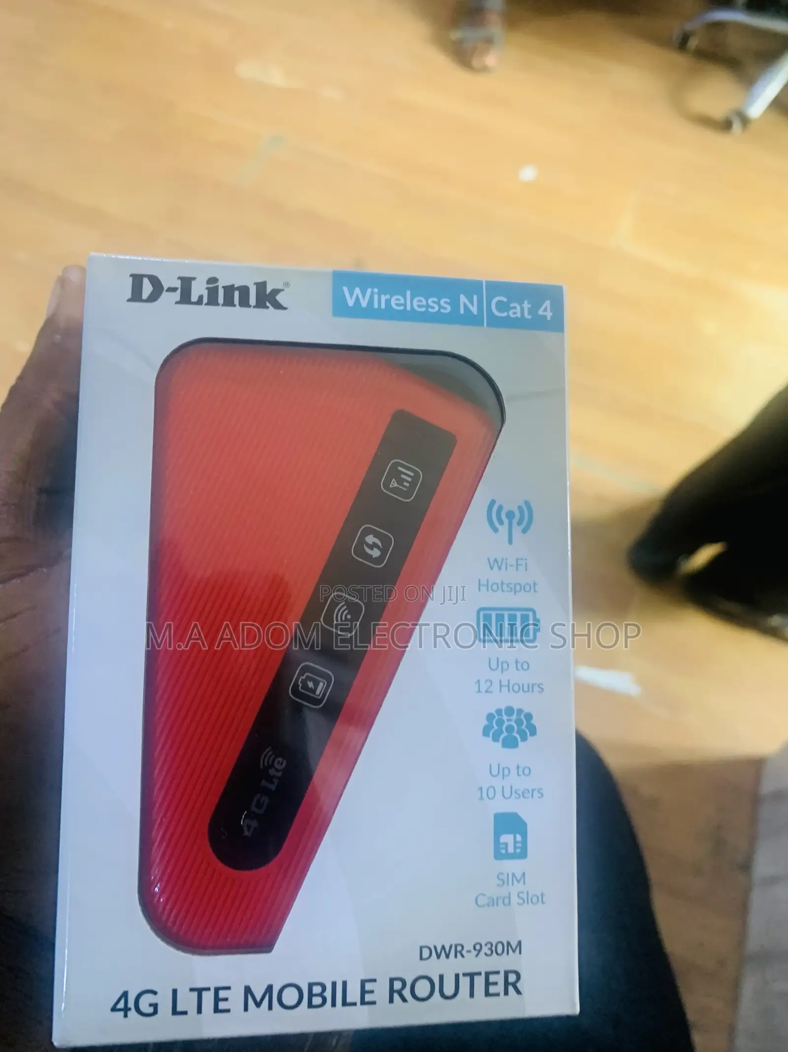 D Link 4G LTE Pocket Mifi