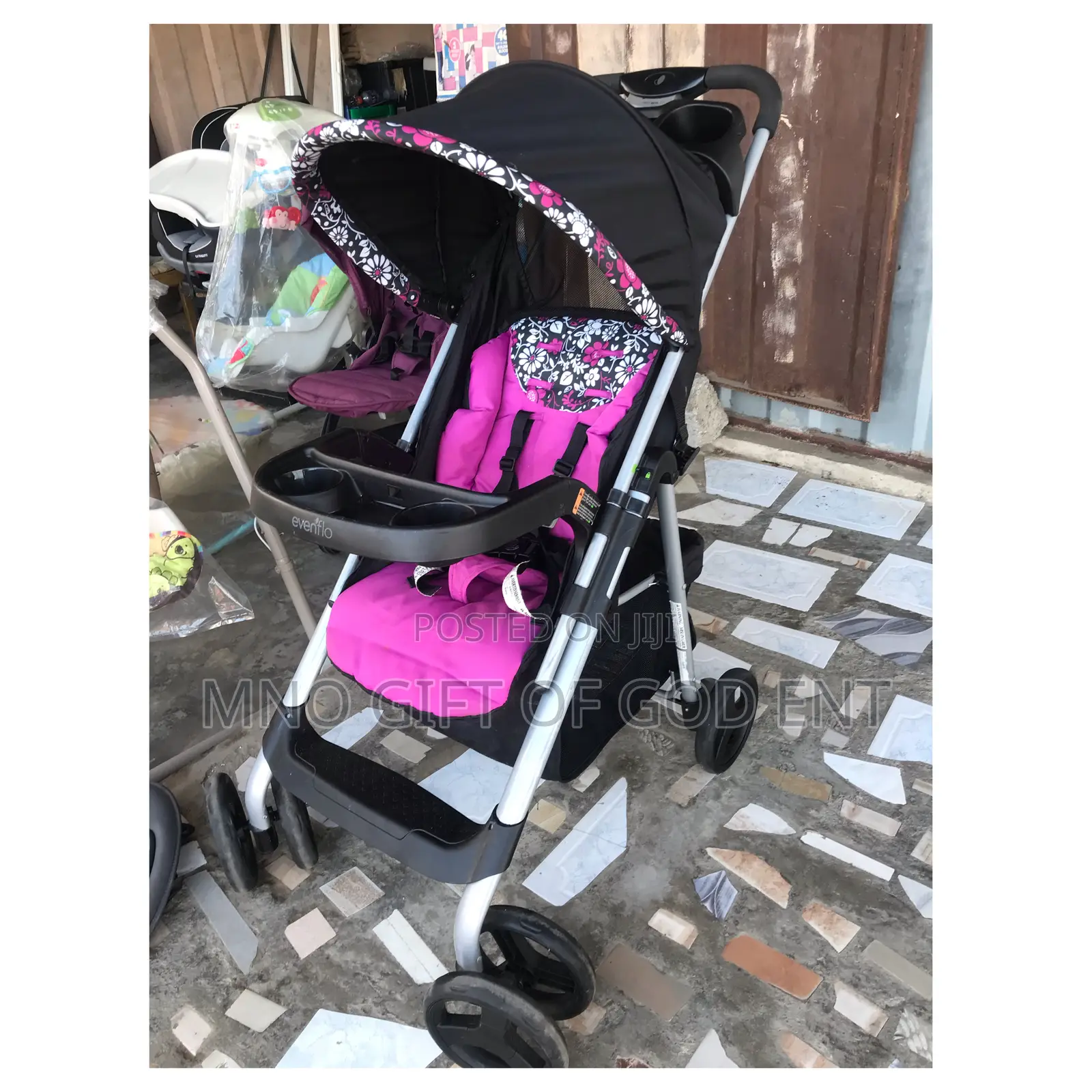 Evenflo Vive Travel System With Embrace, Daphne