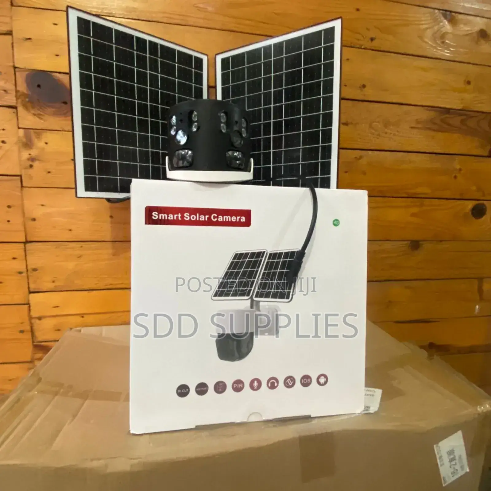 4g Solar Security Camera With Strong Battery
