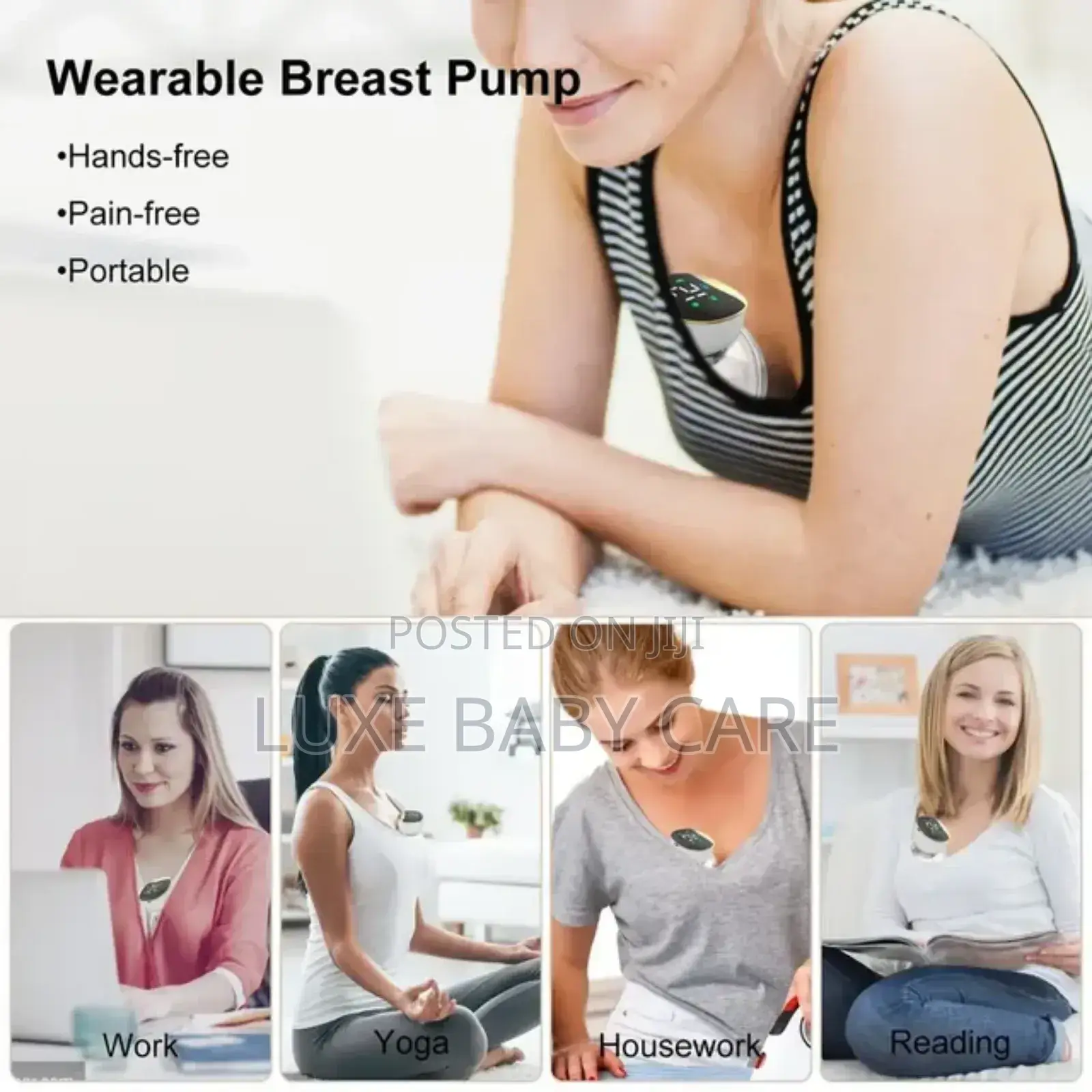Wearable Electric Breast Pump My-373 2pc