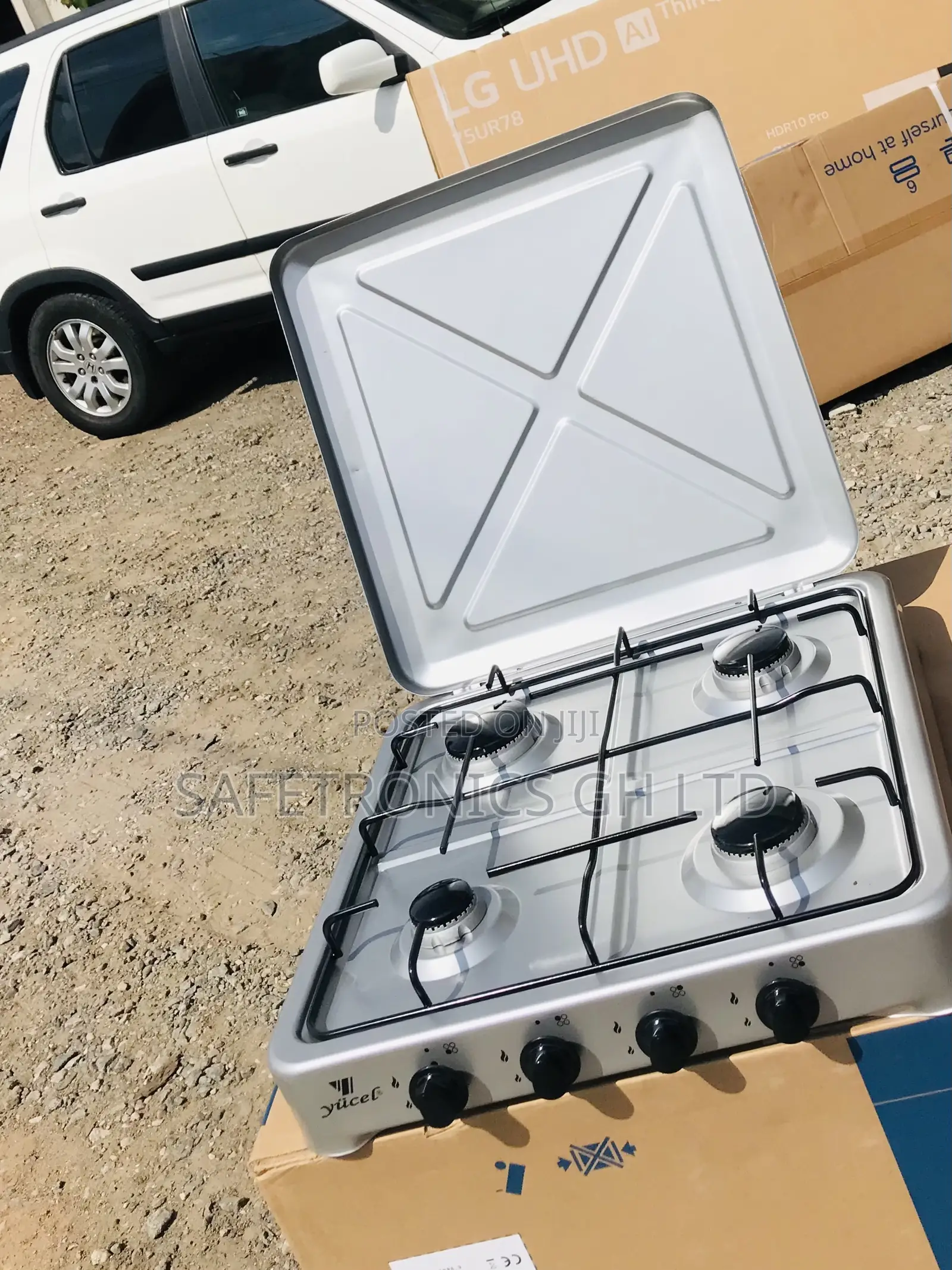 Fast Authentic Yucel 4 Gas Burner Stove Tabletop