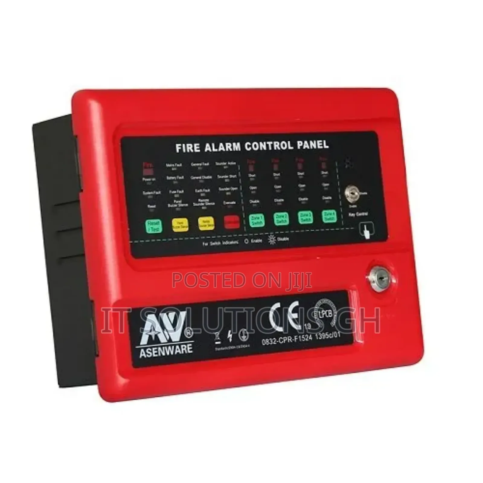 2 Zone Fire Alarm Panel Conventional