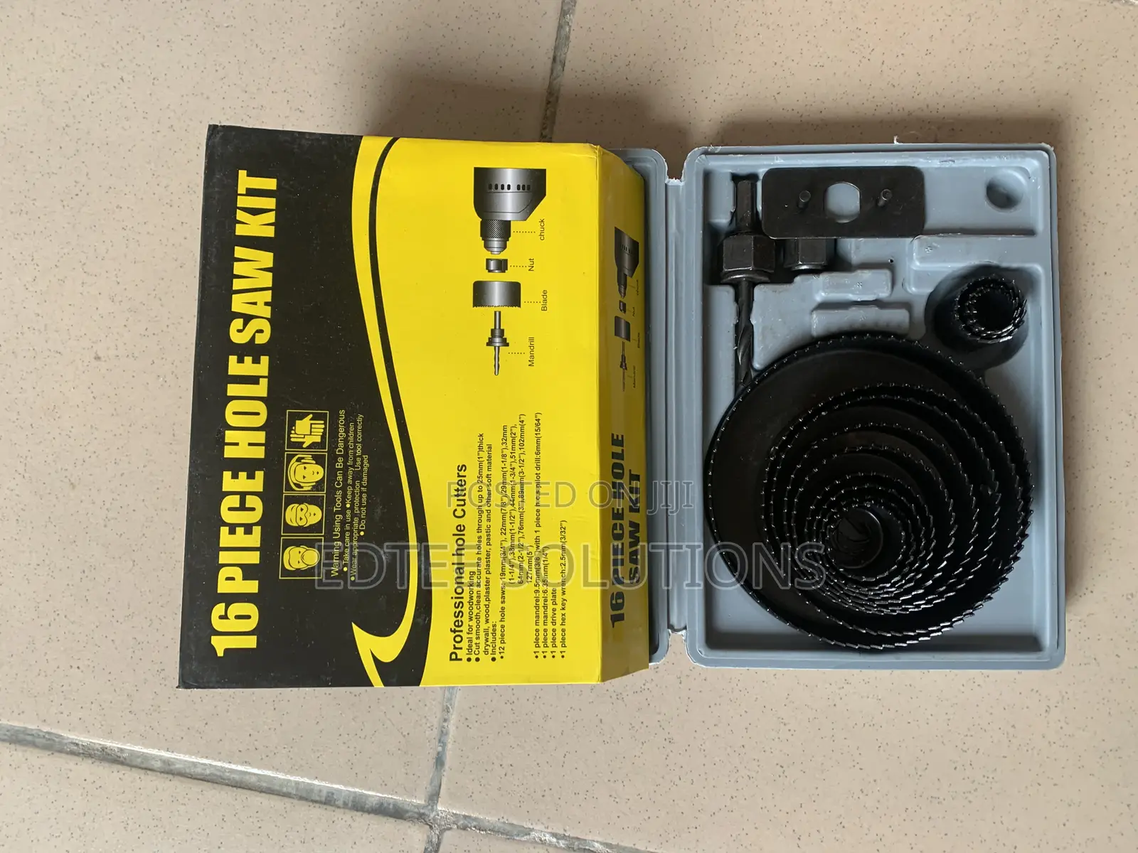 Hole Saw Set 16pcs