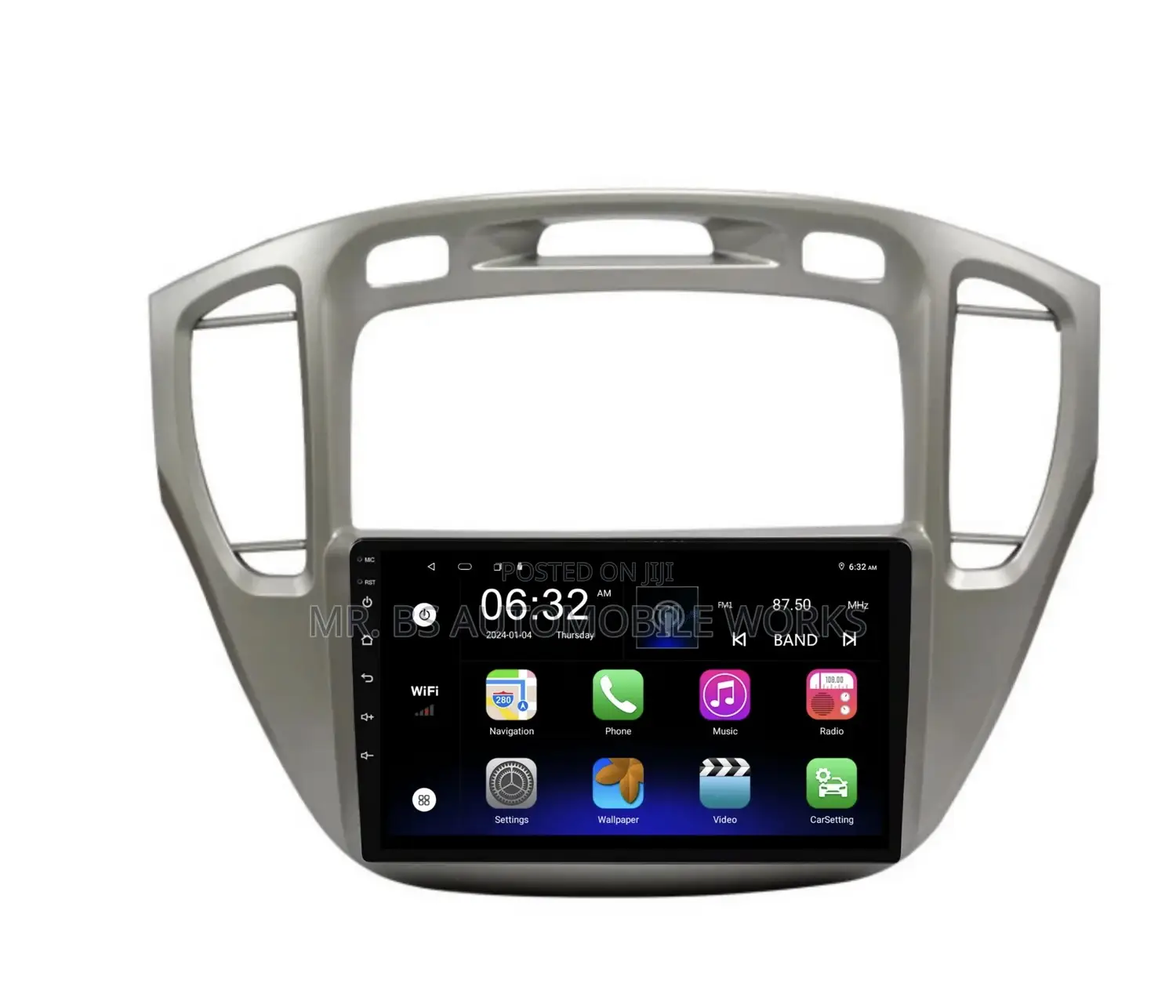 Toyota Highlander Android 2001 to 2007