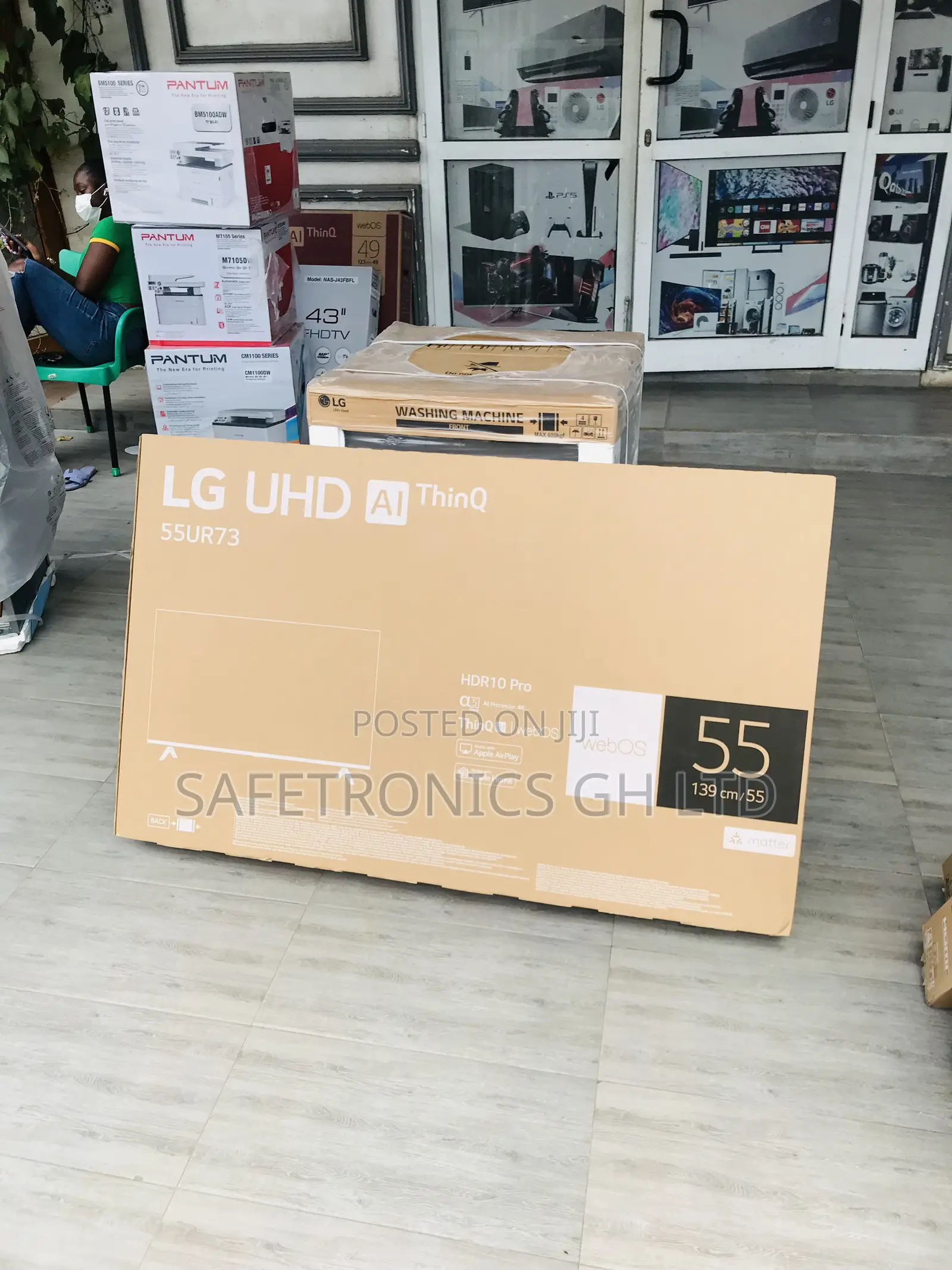 Dynamic Color 55 Inch Lg Ur73 Led Android Smart Tv