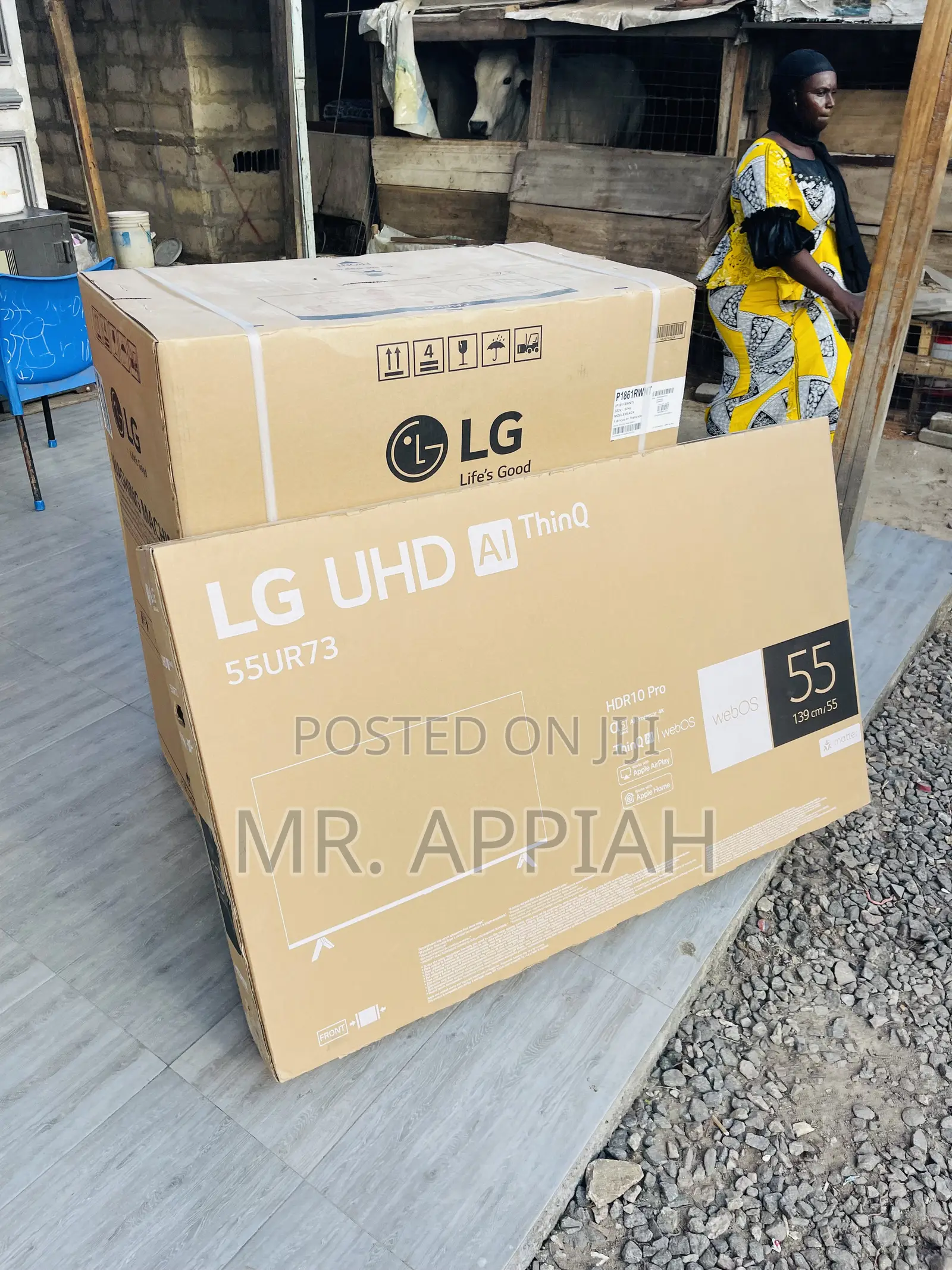 Newly in Stock Lg 55” Uhd Smart Television(55ur73).