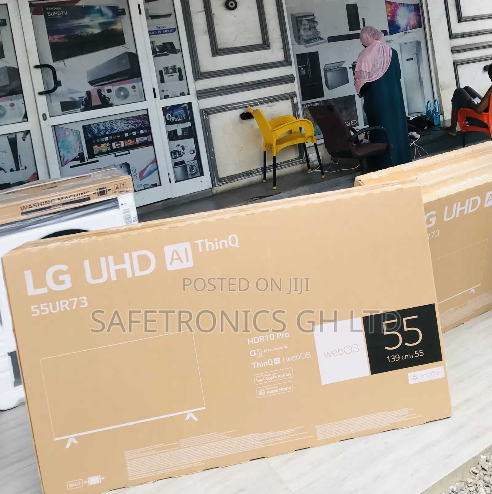 Wedos Sleek Smart Lg Ur73 Led 55 Inch Tv