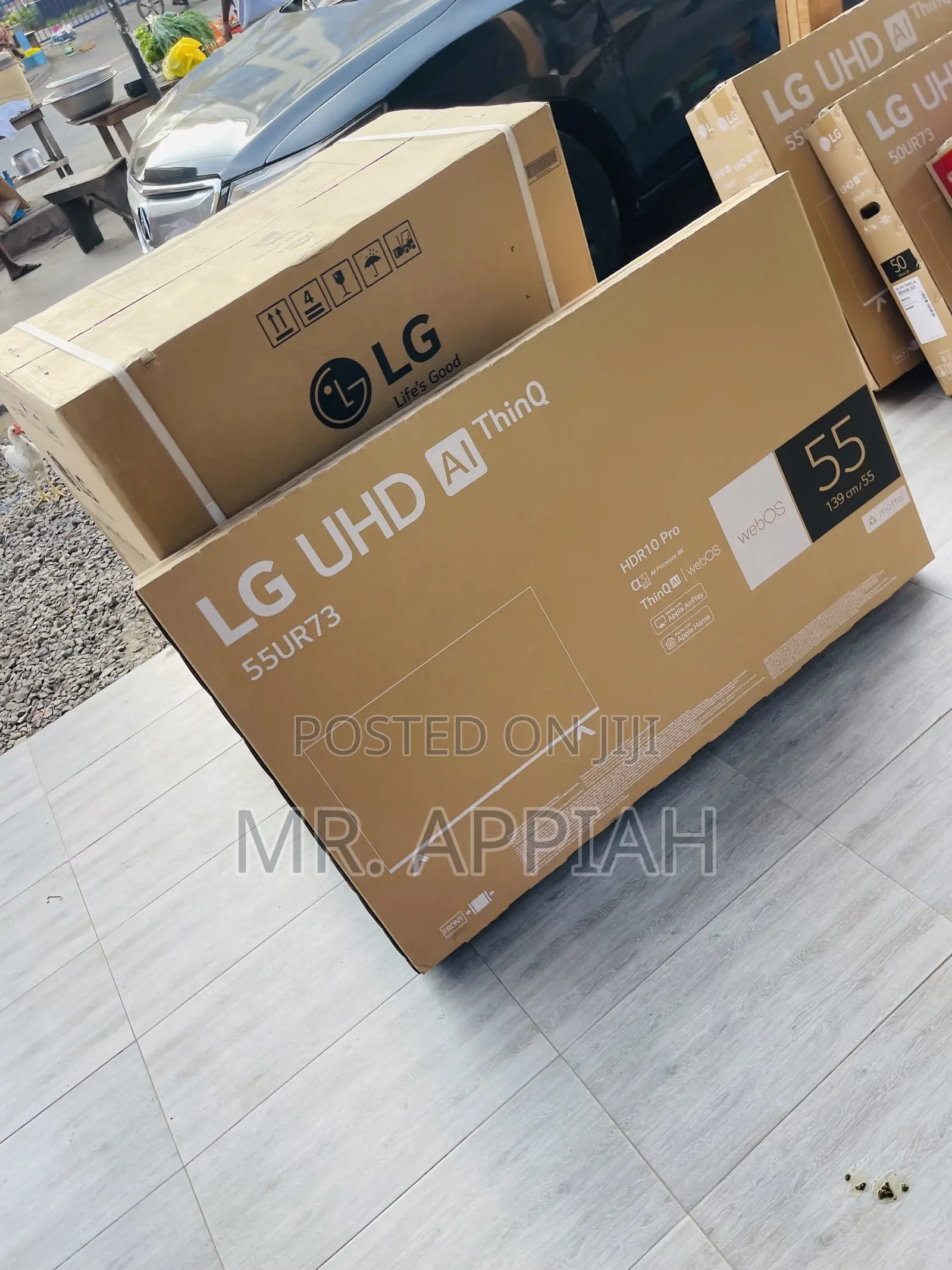 Latest and Classic Lg 55” 55ur75 Uhd Smart Electric Tv.