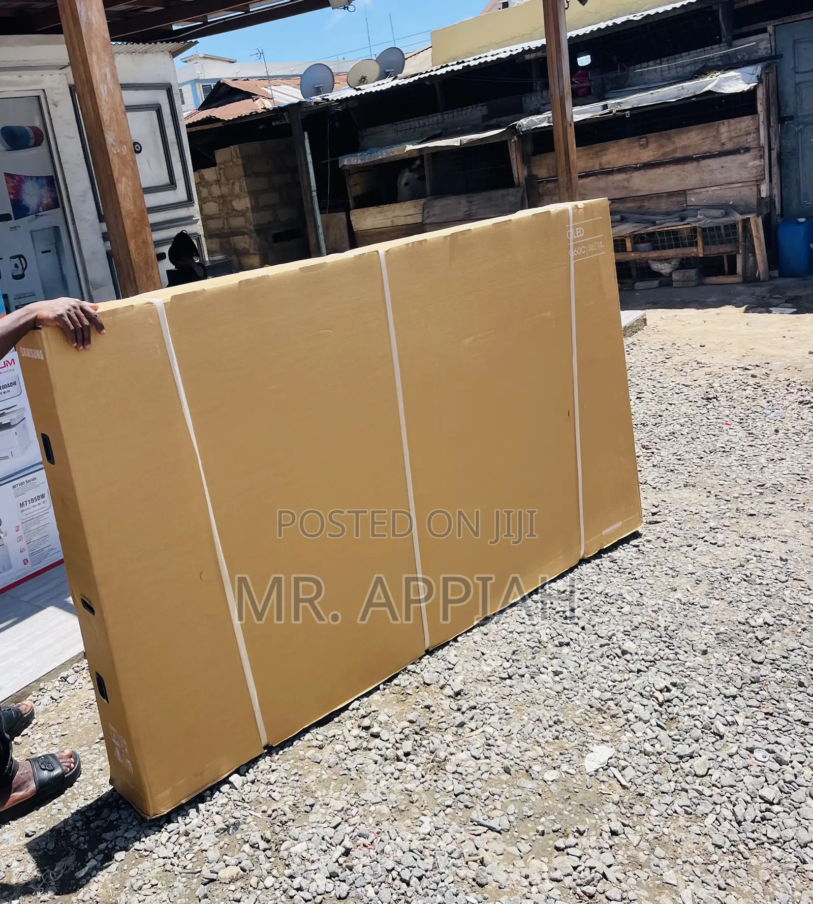 Well Design Samsung 85q70c 85” Qled Smart Electric Tv.