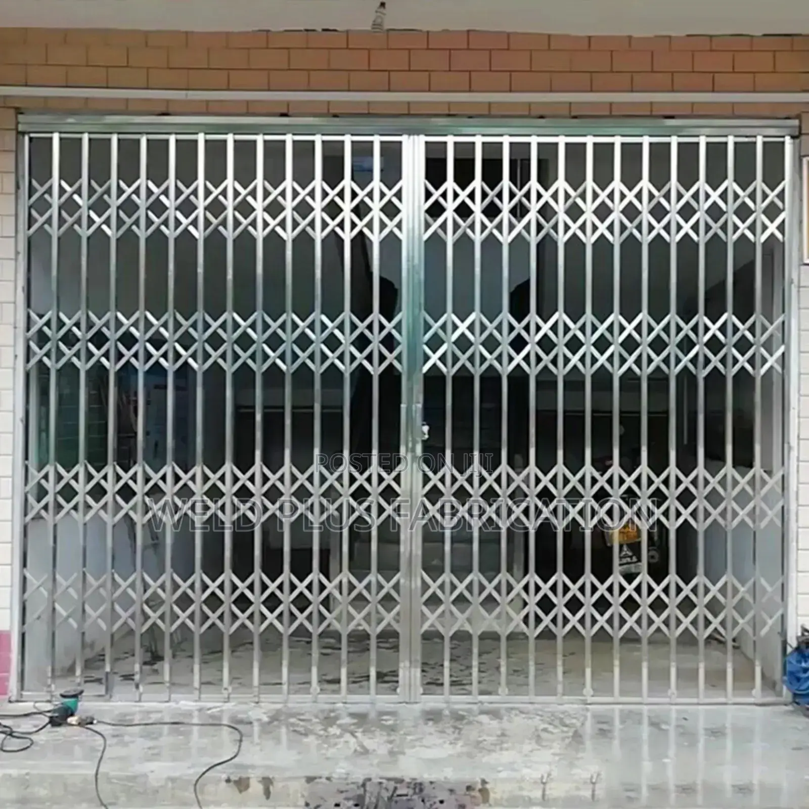Collapsible Pasico Door Burglar Proof