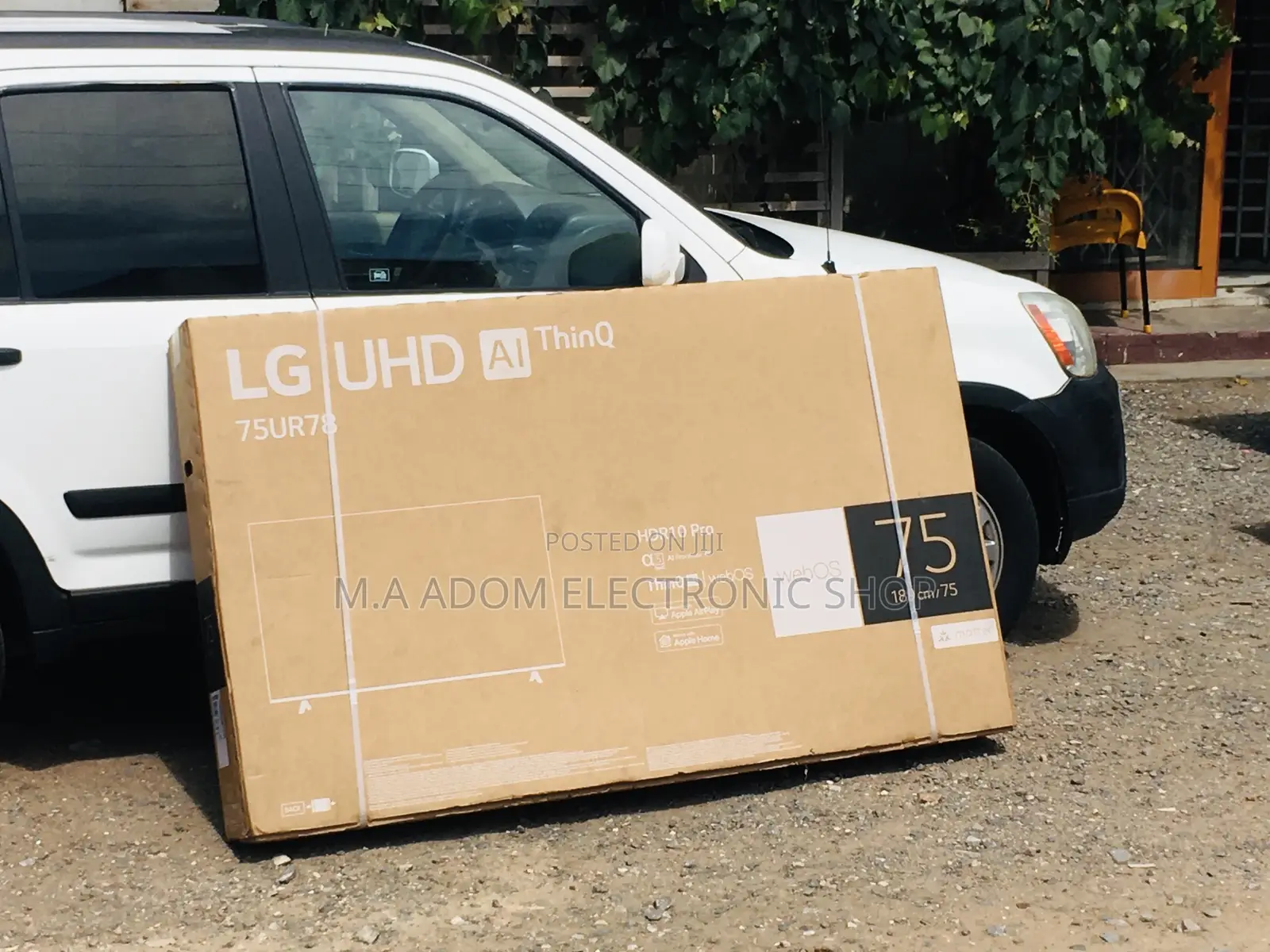 New 2023 Lg 75” Uhd Hdr10+ Wi-Fi Bluetooth Frameless Tv