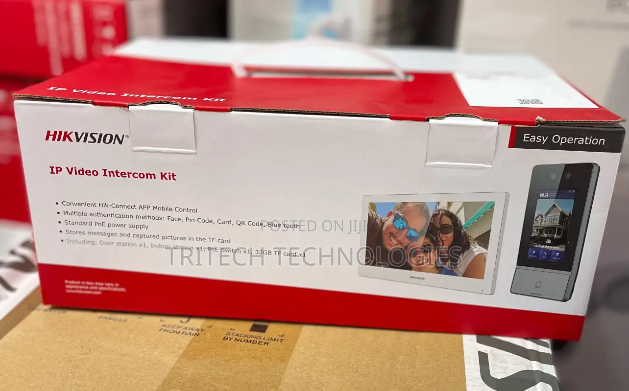 Hikvision Ip Video Intercom Kit With Poe Switch Ds-Kis902-S