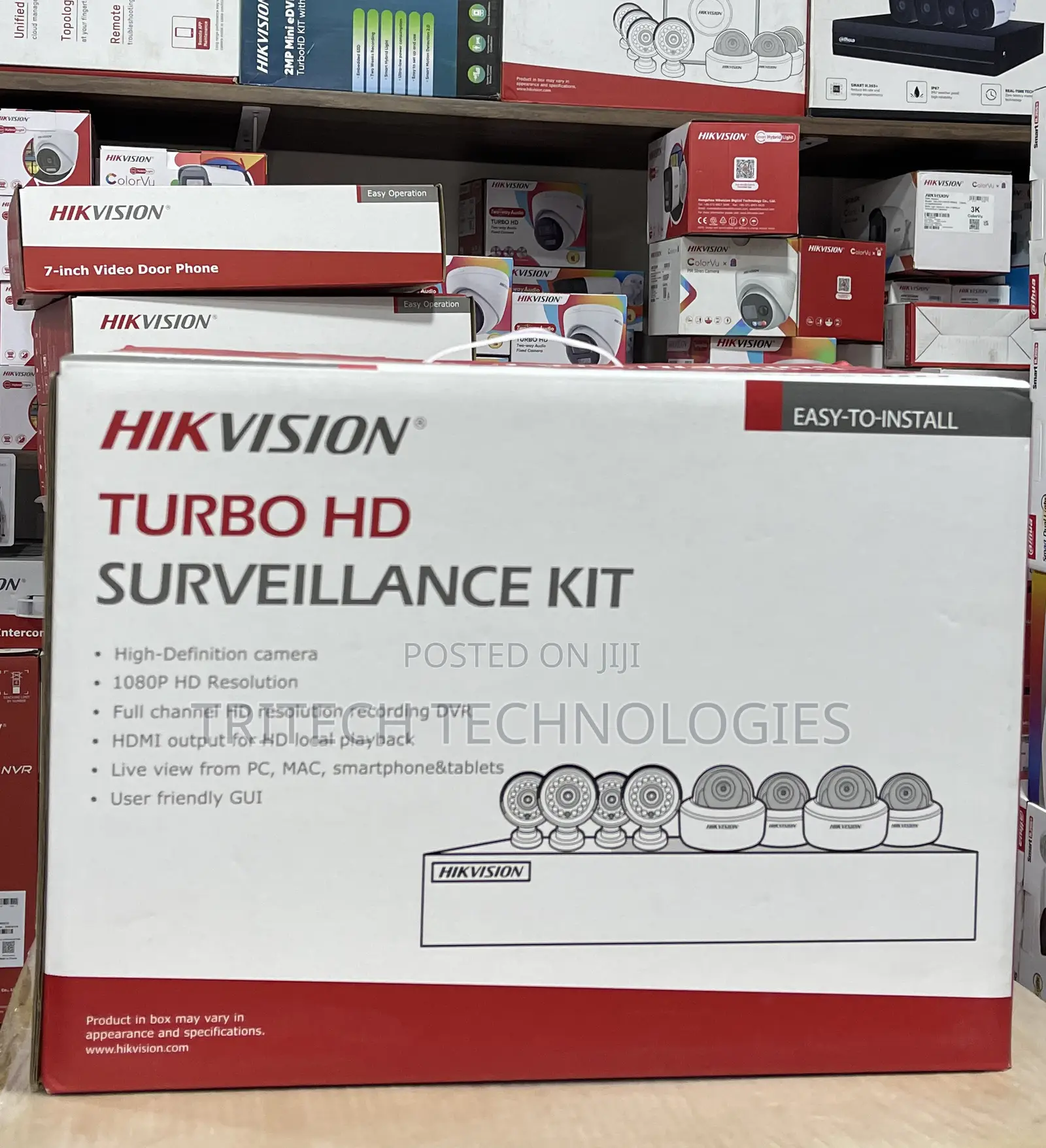 Hikvision 8ch Kit 2MP IR Analog With 500GB HDD