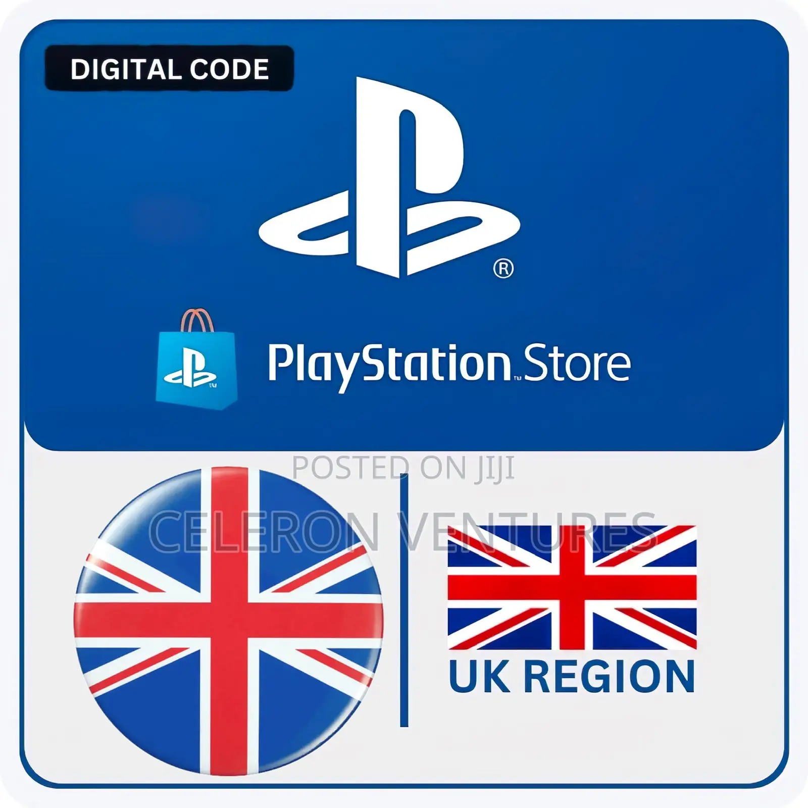 United Kingdom Playstation Gift Card - PSN for UK