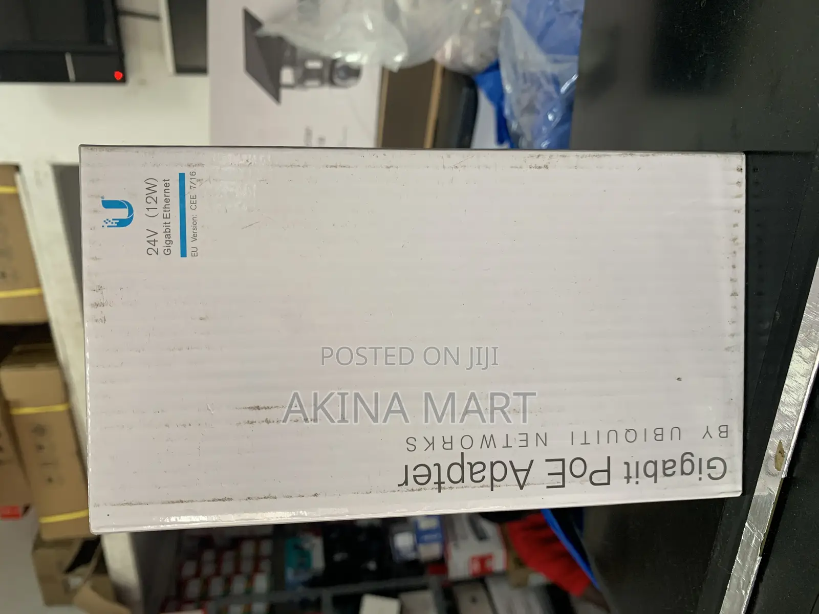 Ubiguiti 24v 12w Gigabit Poe Adapter Poe Adapter