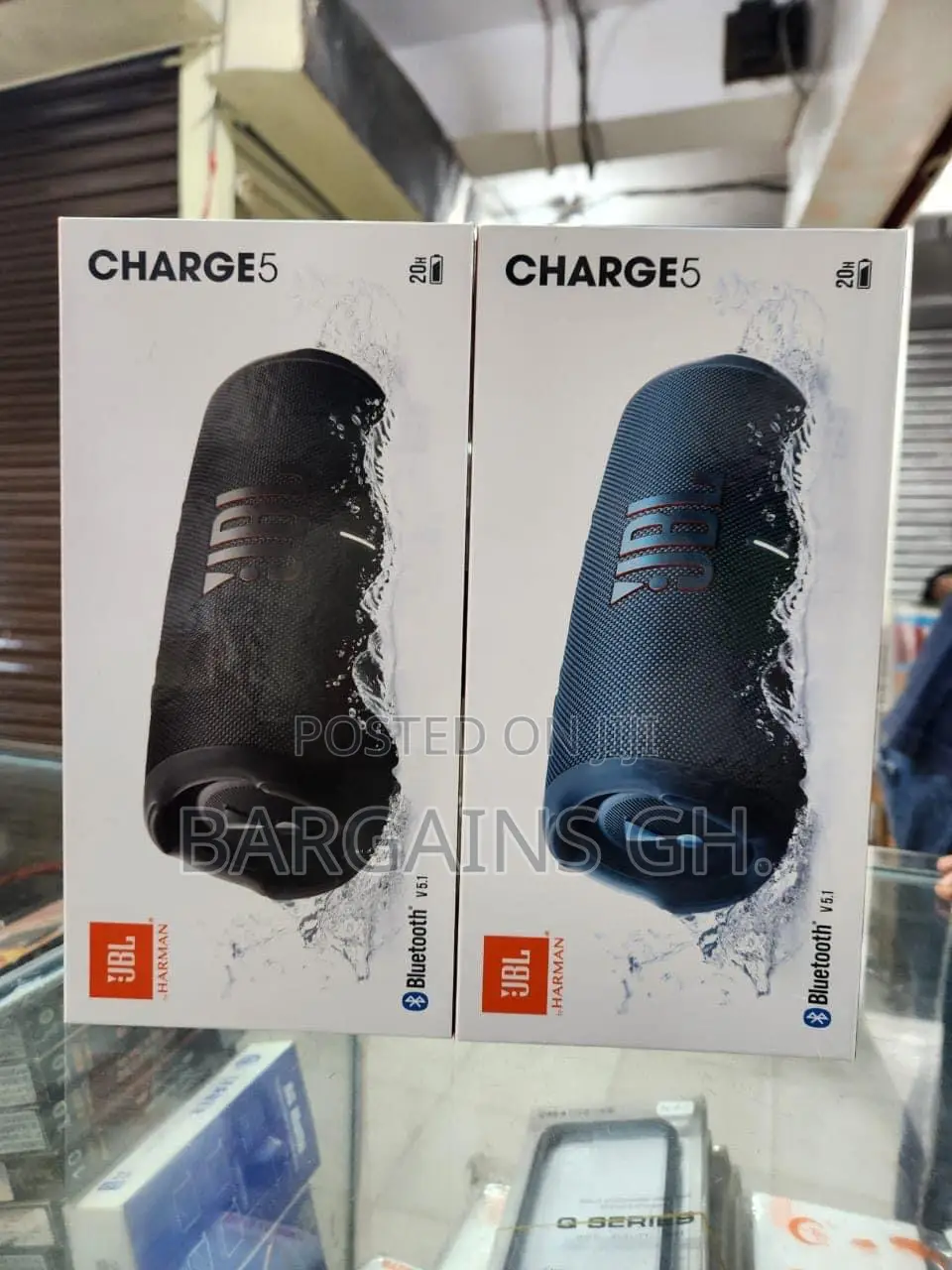 Original JBL Charge 5 Waterproof Speaker