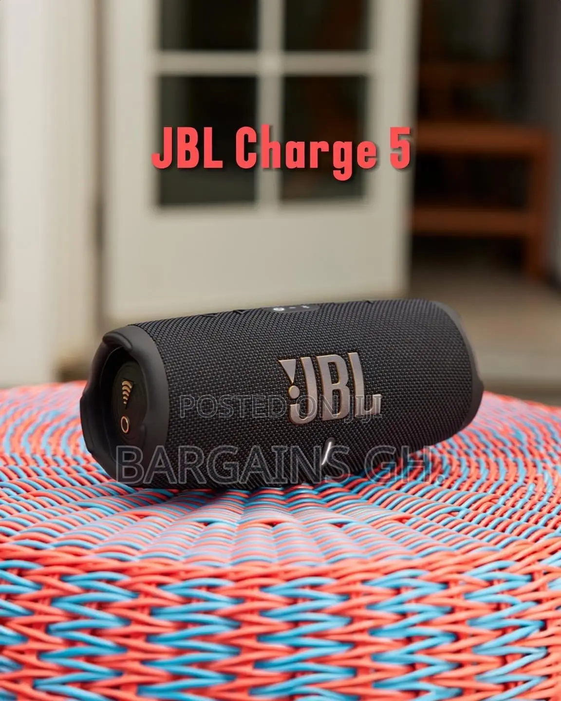 Original JBL Charge 5 Waterproof Speaker