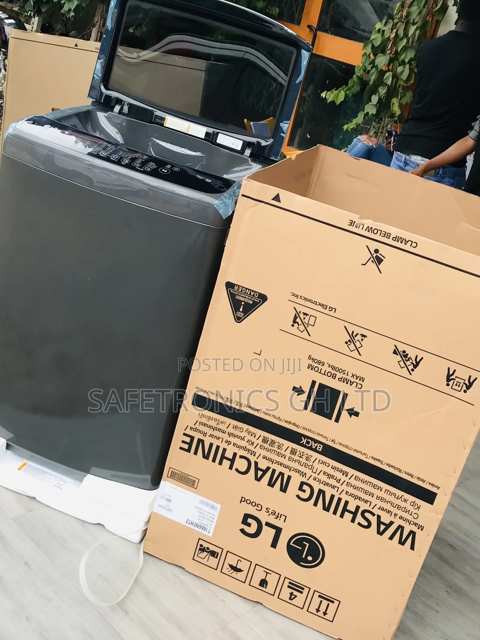 Adjustable LG T1666NENTS 16kg Topload Washingmachine