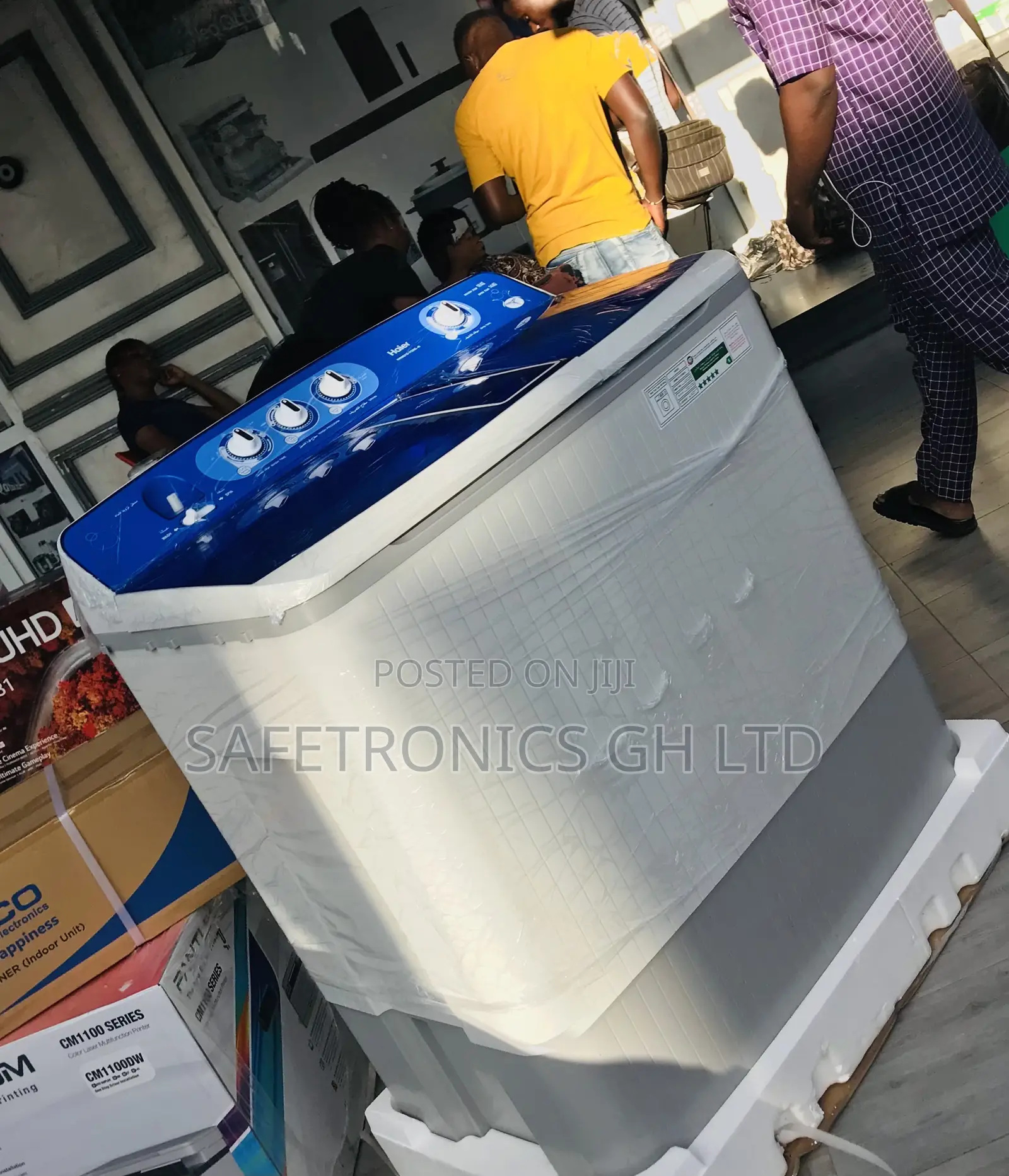 New Adjustable Topload Twintub 18kg Haier Washingmachine