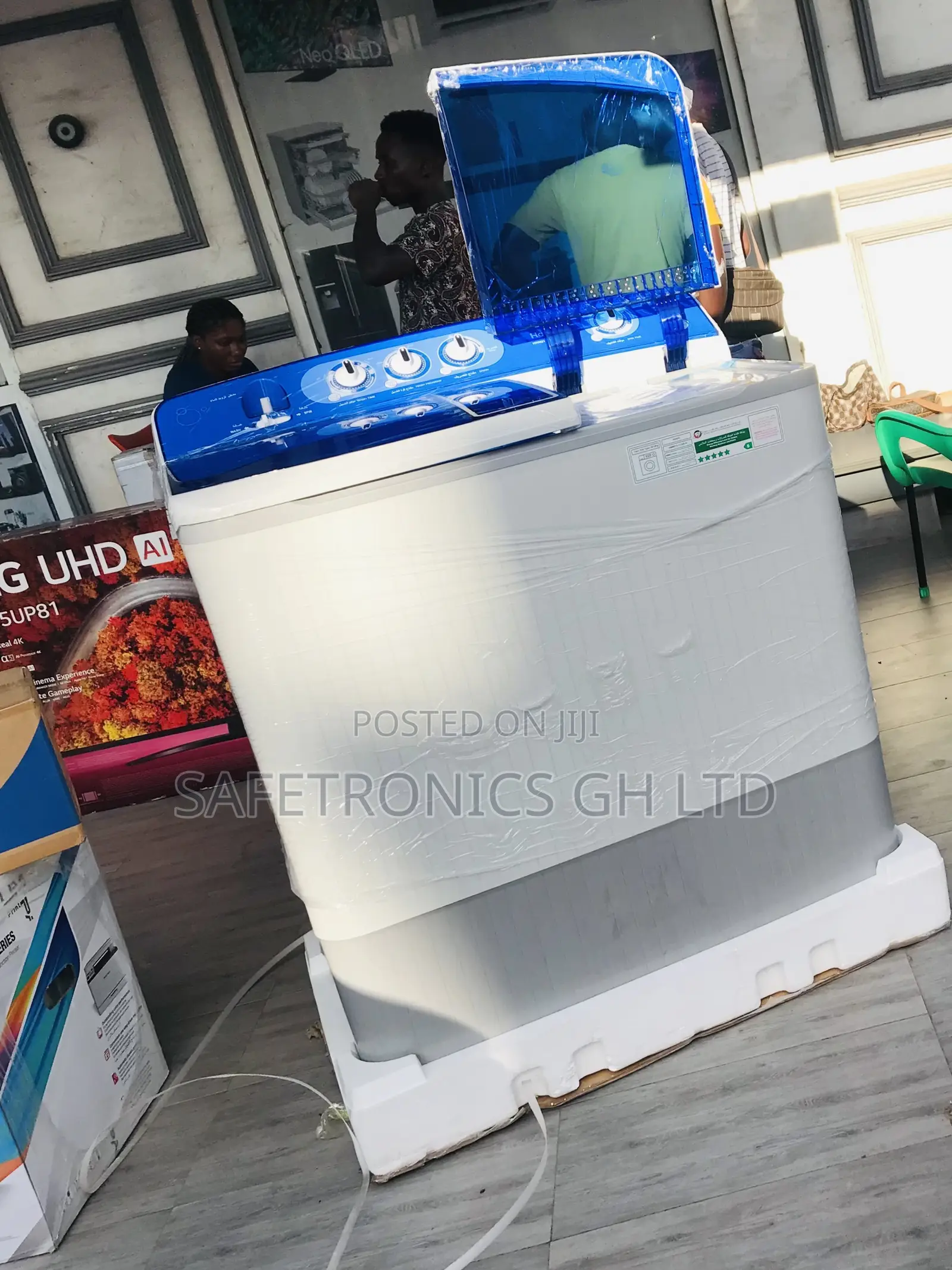 Shop Semi Auto Haier Topload 18kg Washingmachine 