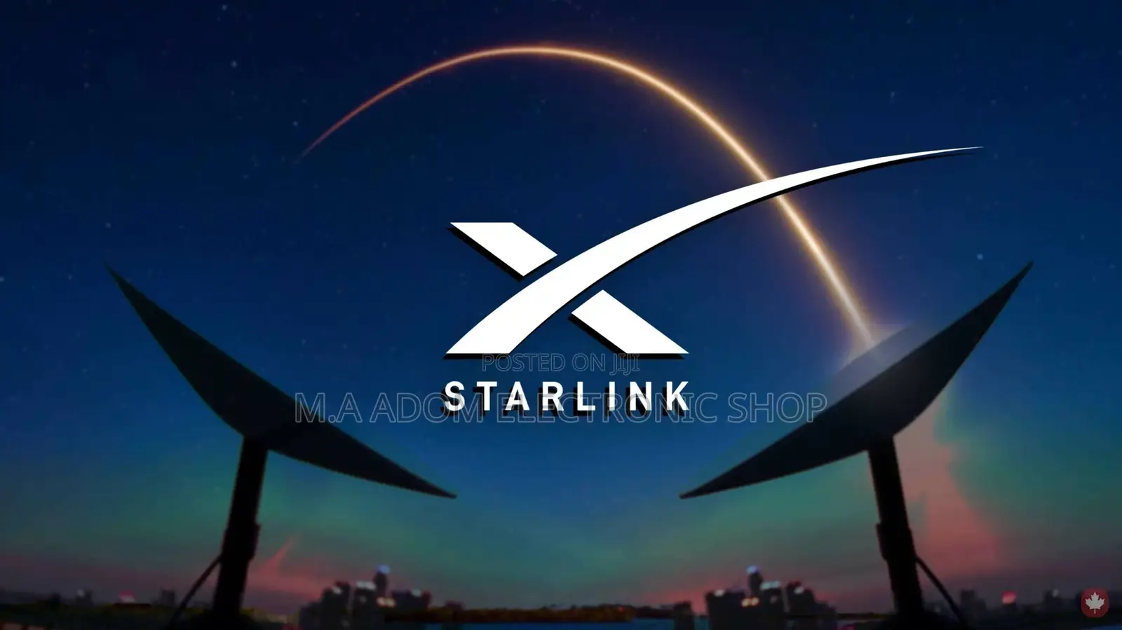 Starlink Internet Kits With Router Cable Very Fast.