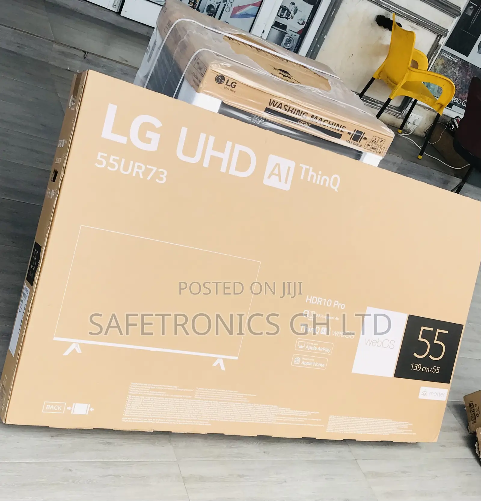 Neatly Boxed Led Smart Sleek Ur7300 55 Inch Lg Tv