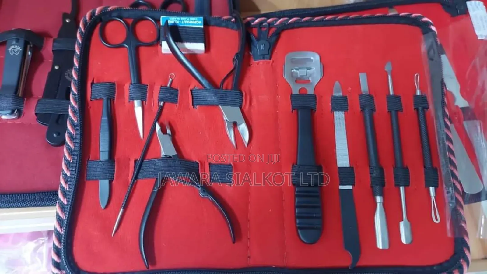 17 Pieces Manicure and Pedicure Set Stainless Steel