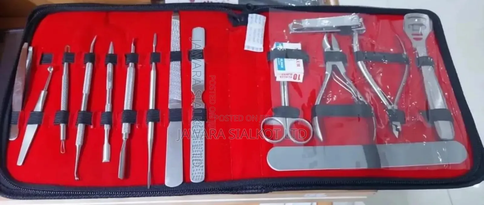 17 Pieces Manicure and Pedicure Set Stainless Steel